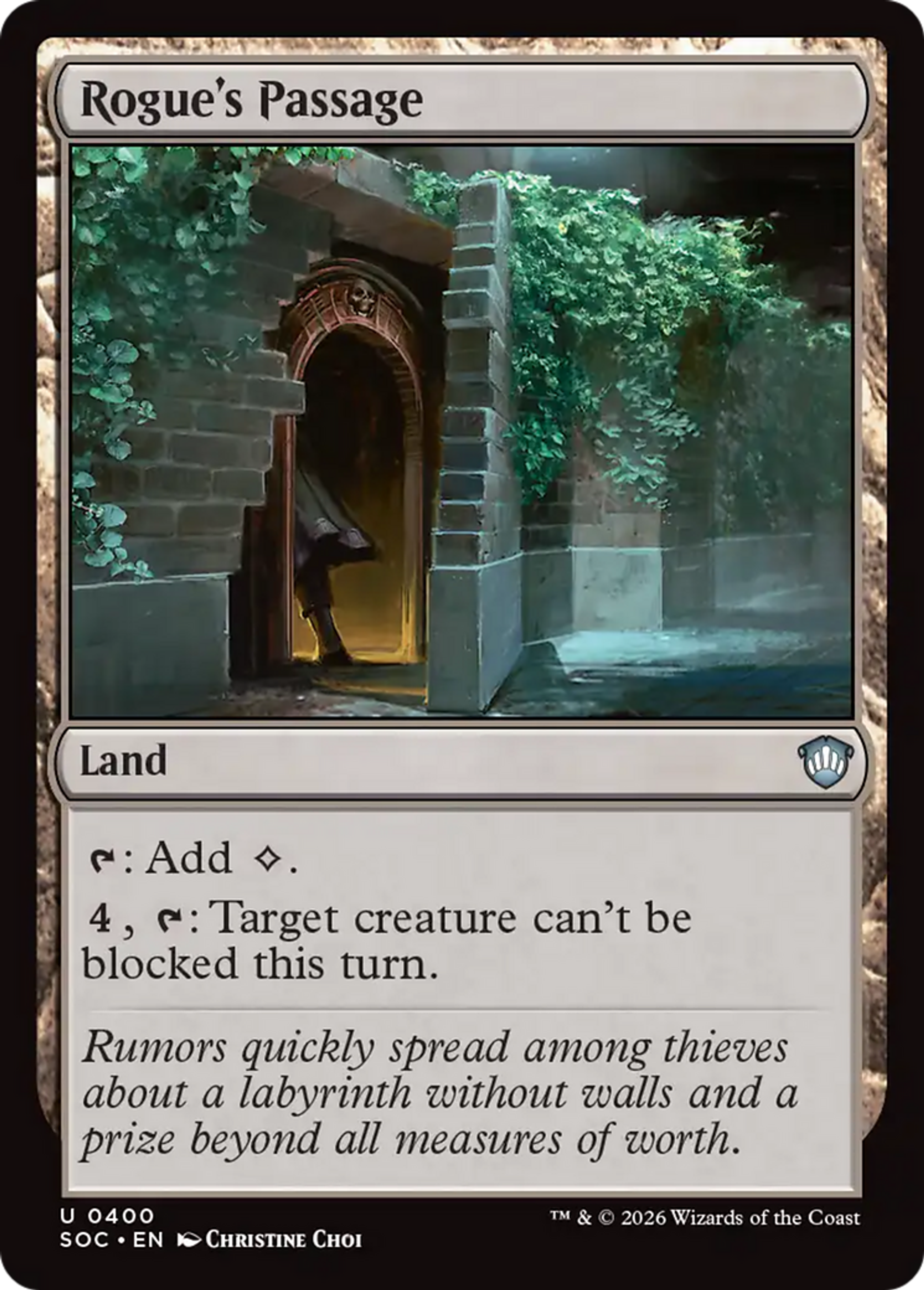 Passage des malandrins — Secrets of Strixhaven Commander — Magic: The Gathering