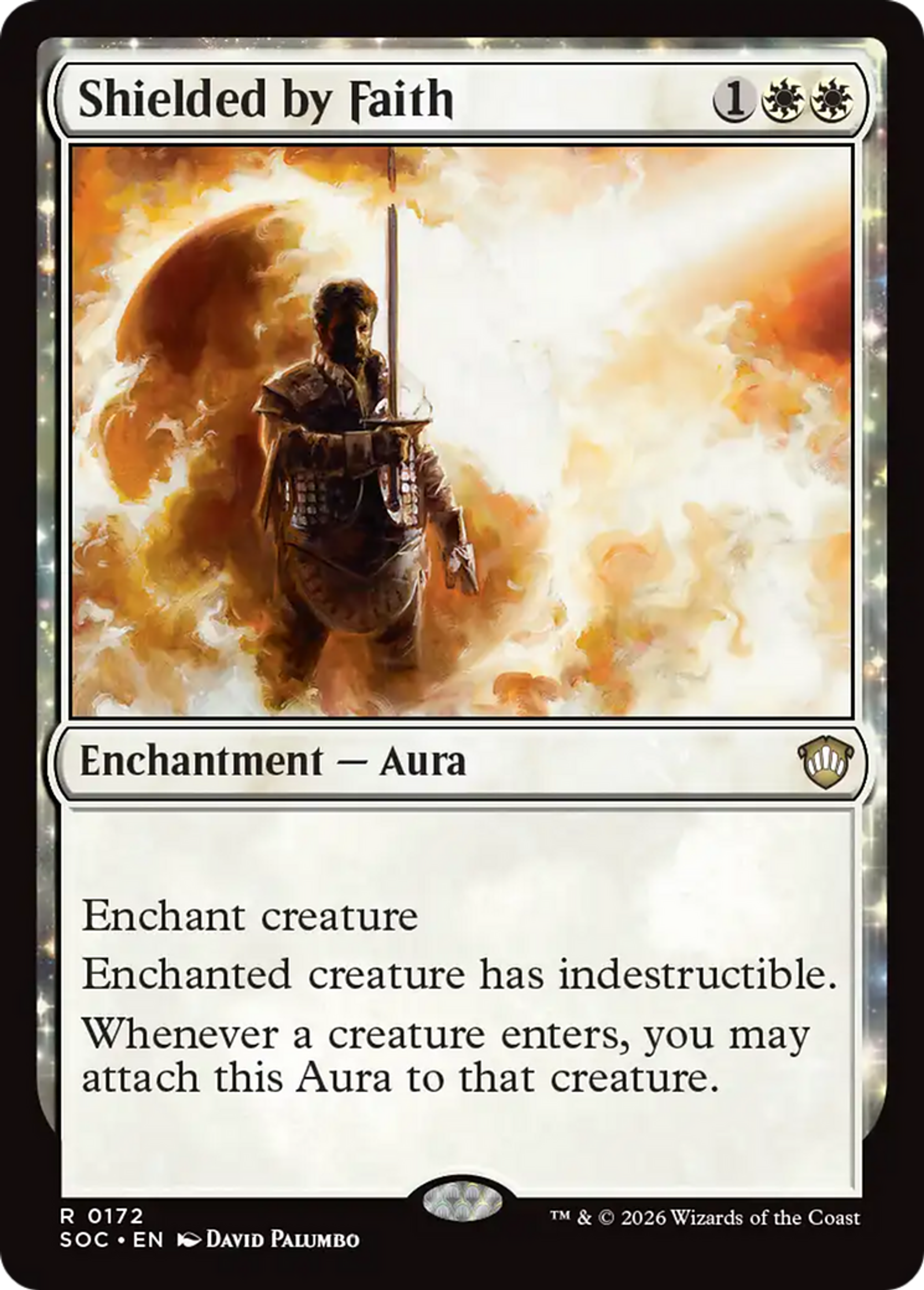 Protégé par la foi — Secrets of Strixhaven Commander — Magic: The Gathering