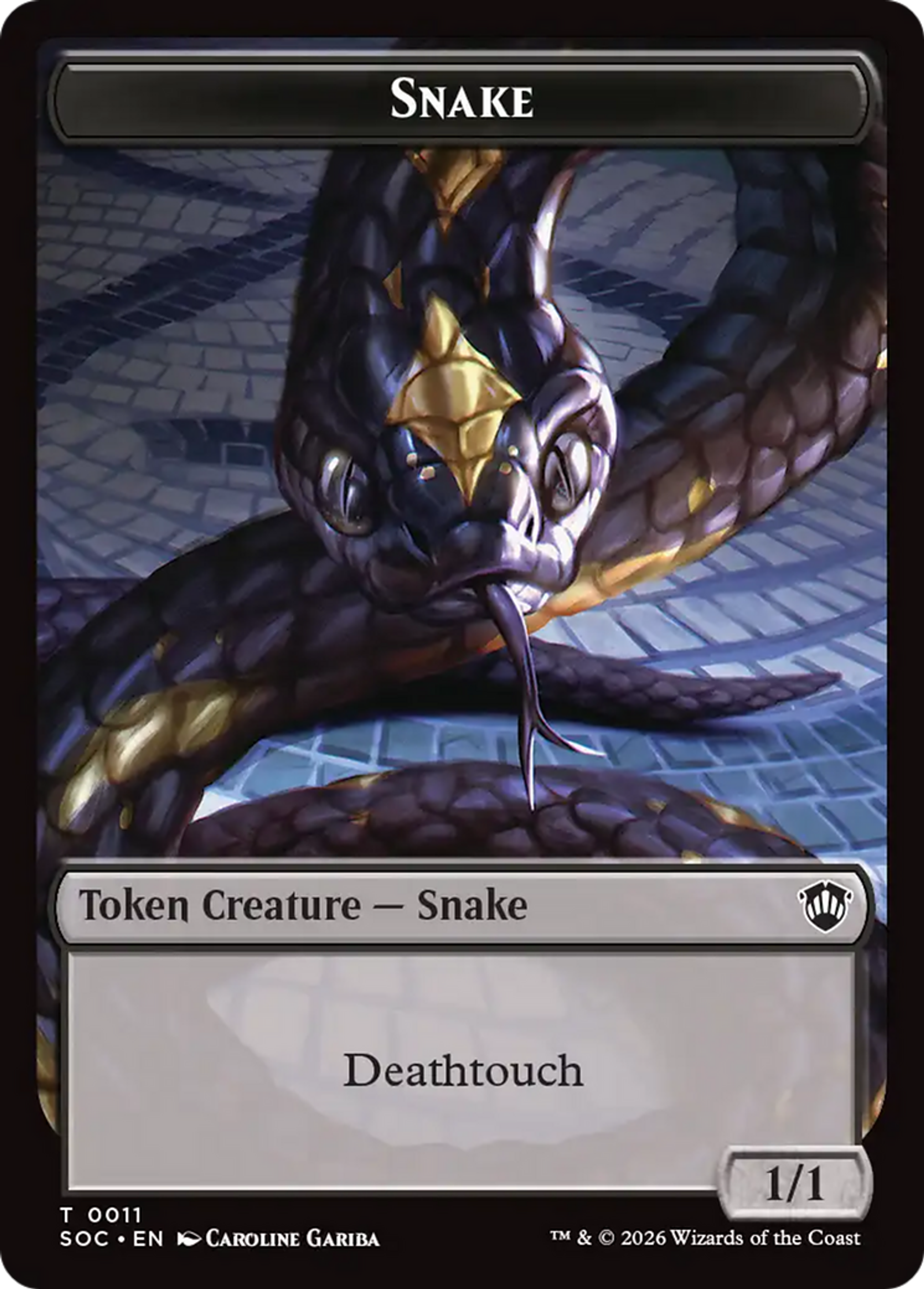 Snake — Secrets of Strixhaven Commander — Magic: The Gathering