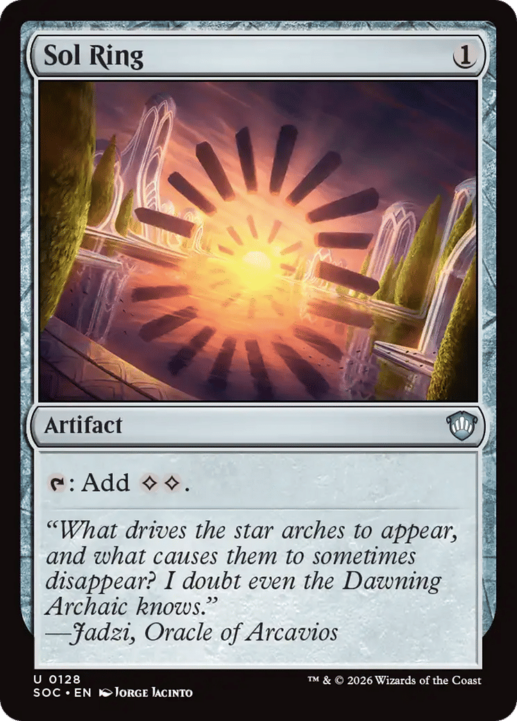 Sol Ring — Secrets of Strixhaven Commander — Magic: The Gathering