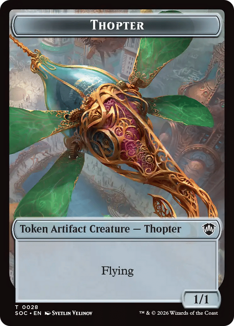 Thopter — Secrets of Strixhaven Commander — Magic: The Gathering