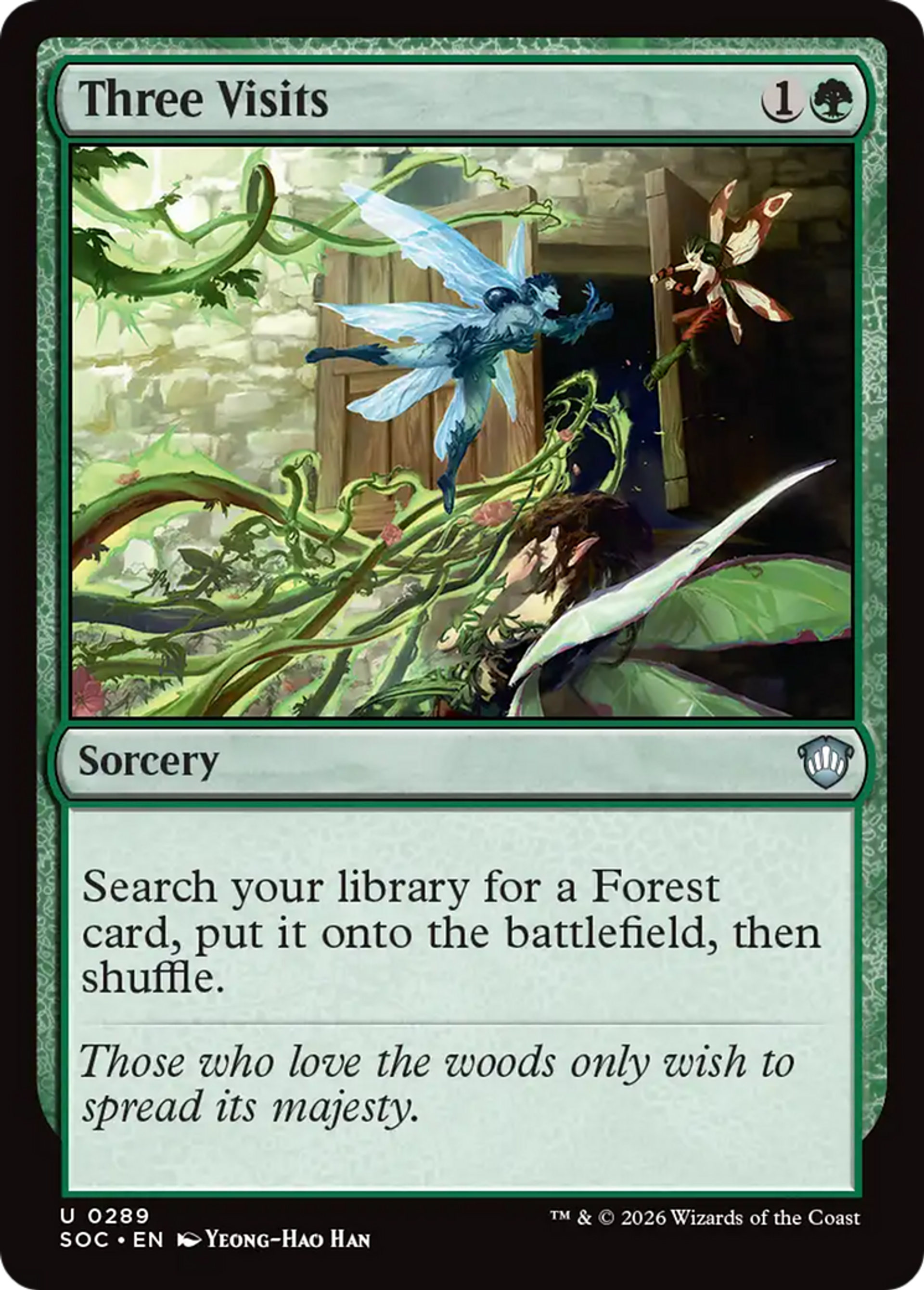 Trois visites — Secrets of Strixhaven Commander — Magic: The Gathering