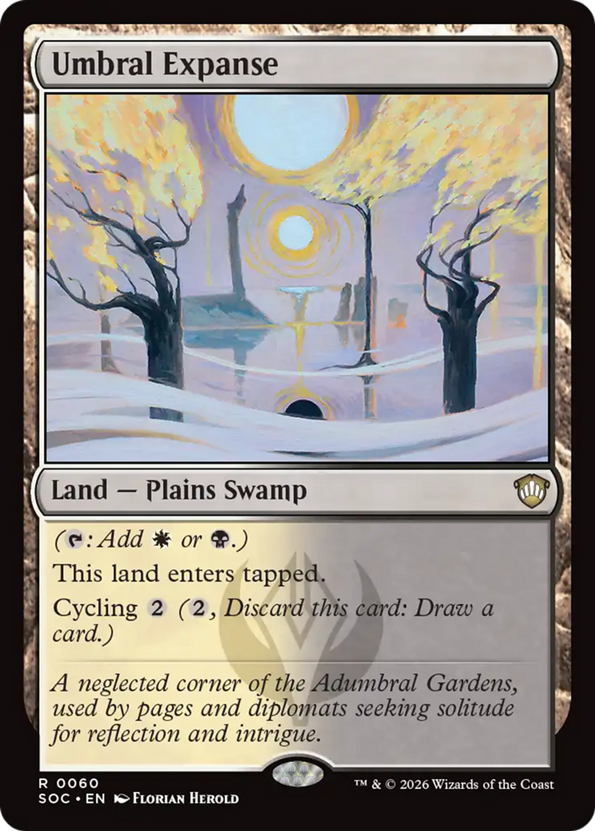 Umbral Expanse — Secrets of Strixhaven Commander — Magic: The Gathering