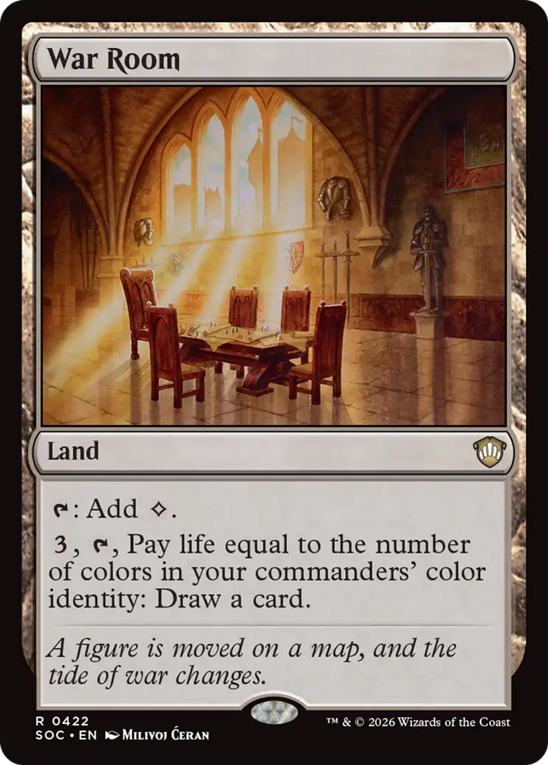 War Room — Secrets of Strixhaven Commander — Magic: The Gathering