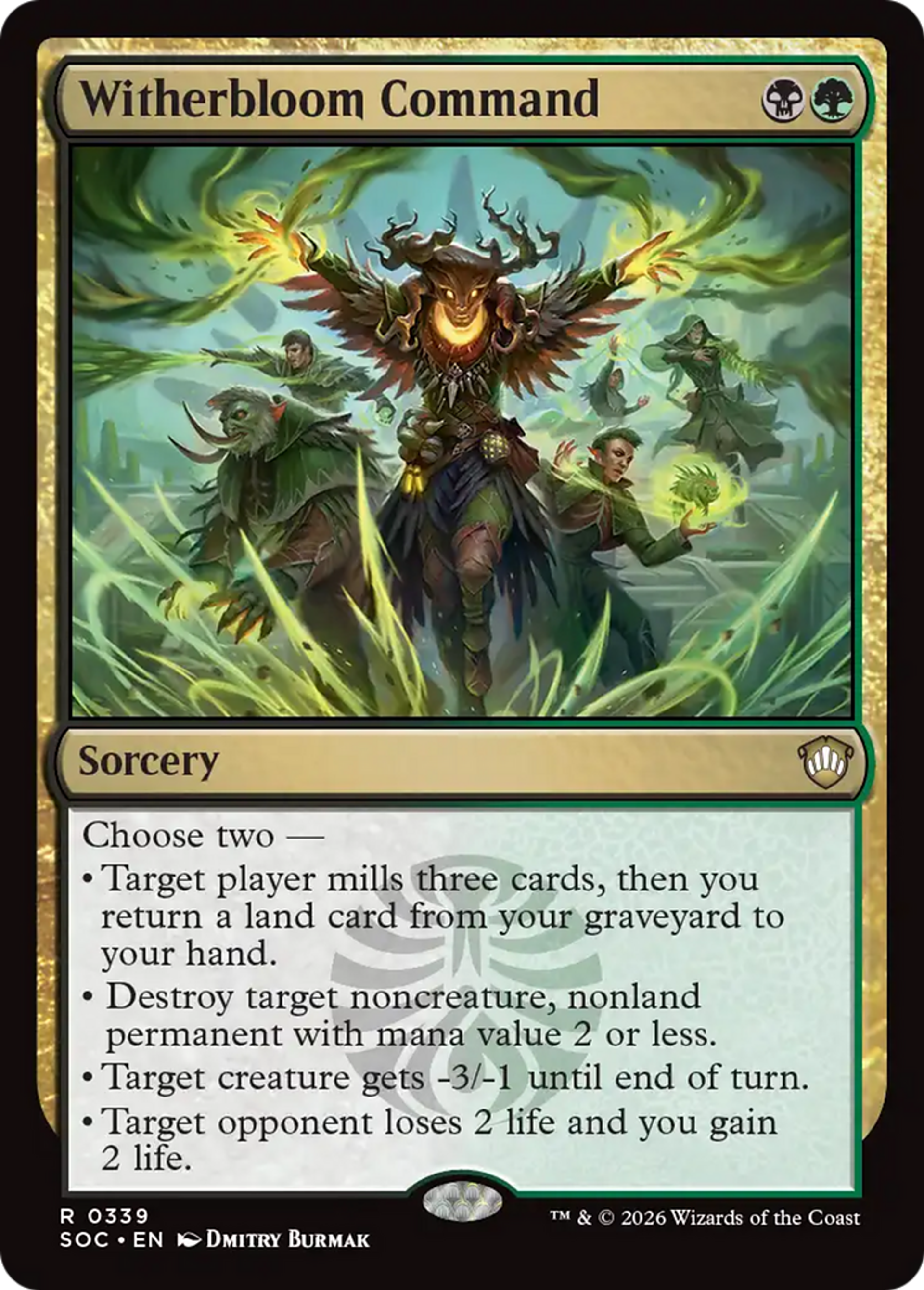 Commandement de Flestrefleur — Secrets of Strixhaven Commander — Magic: The Gathering