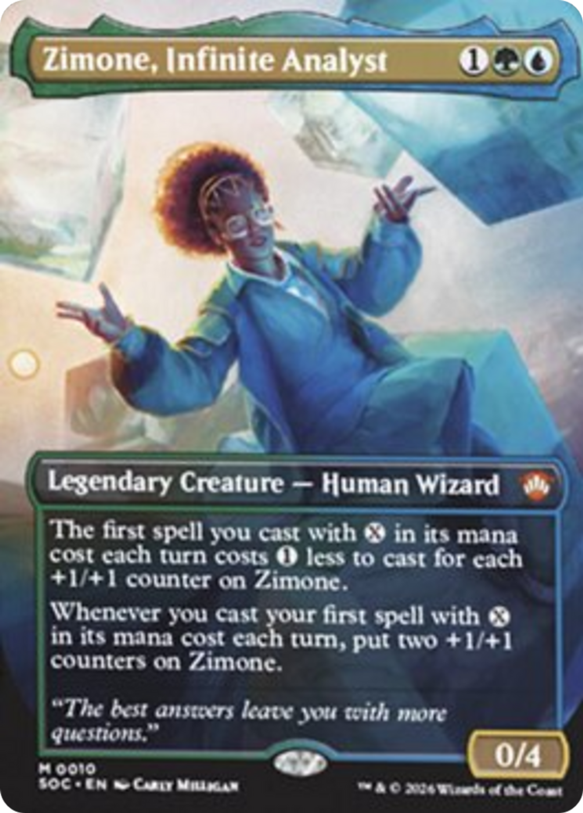 Zimone, Infinite Analyst — Secrets of Strixhaven Commander — Magic: The Gathering