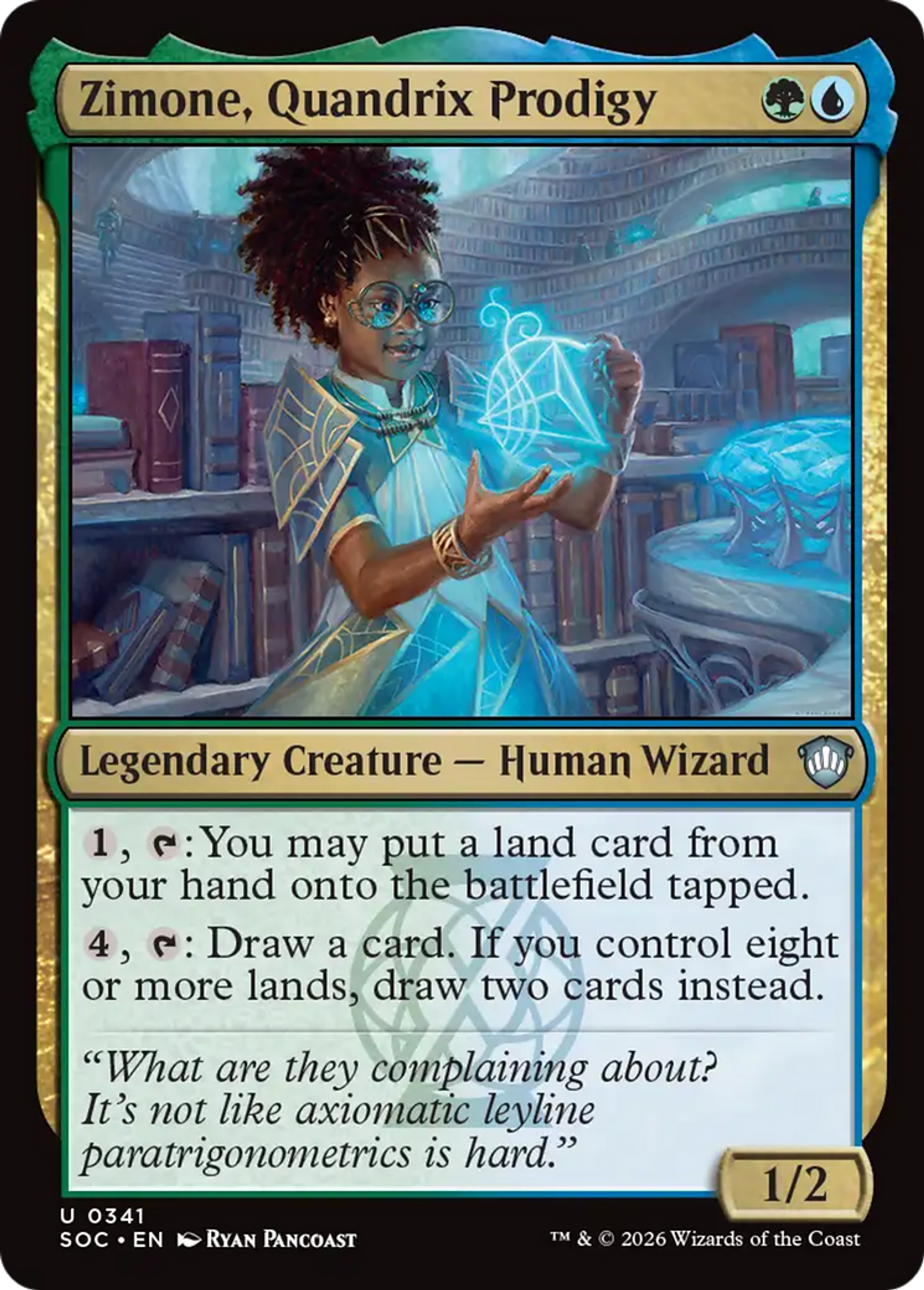 Zimone, prodige de Quandrix — Secrets of Strixhaven Commander — Magic: The Gathering
