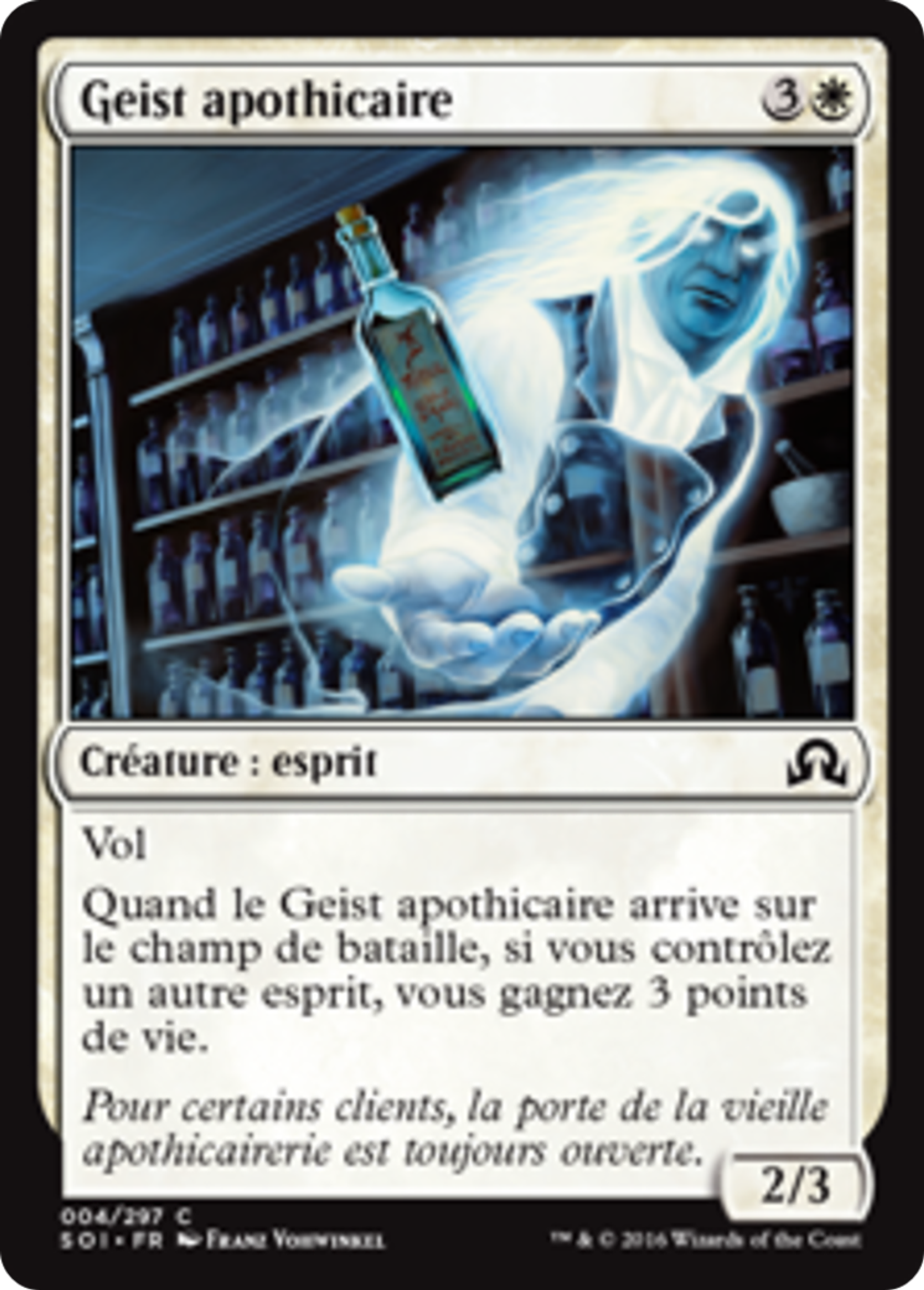 Geist apothicaire — Shadows over Innistrad — Magic: The Gathering