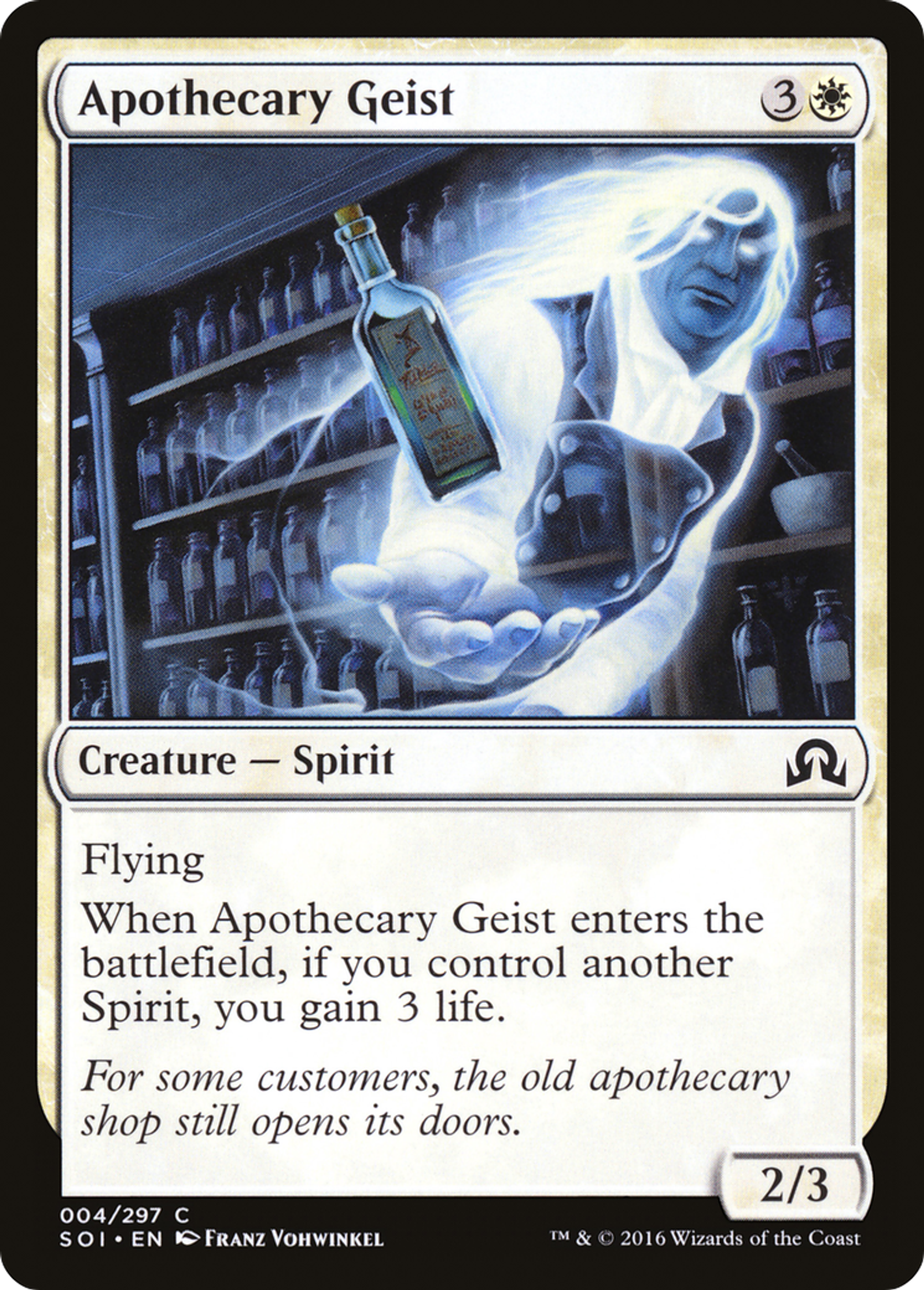 Apothecary Geist — Shadows over Innistrad — Magic: The Gathering