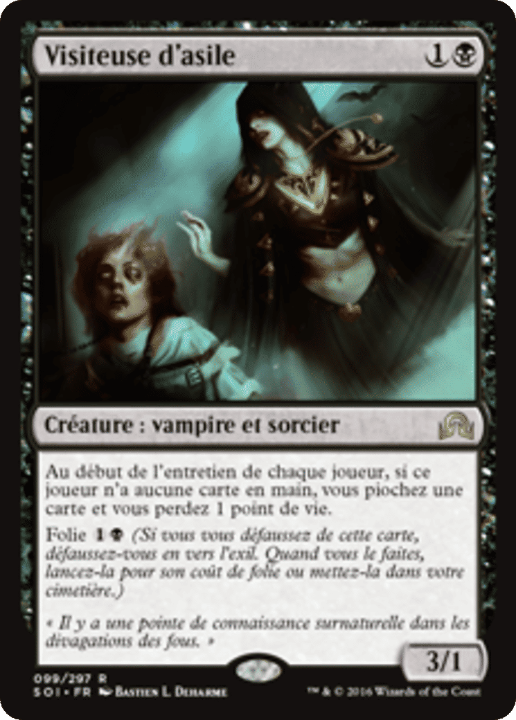 Visiteuse d'asile — Shadows over Innistrad — Magic: The Gathering