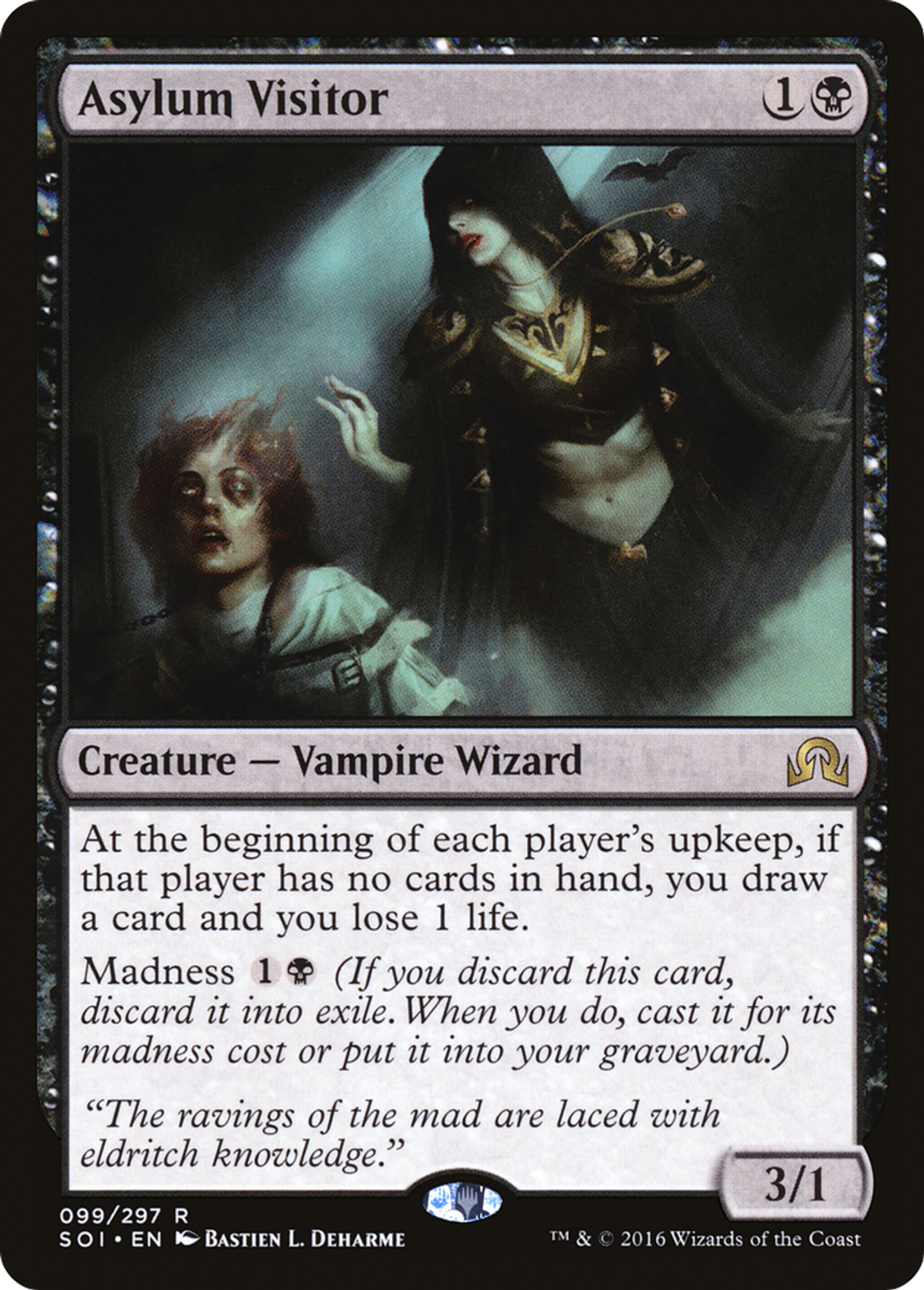 Asylum Visitor — Shadows over Innistrad — Magic: The Gathering