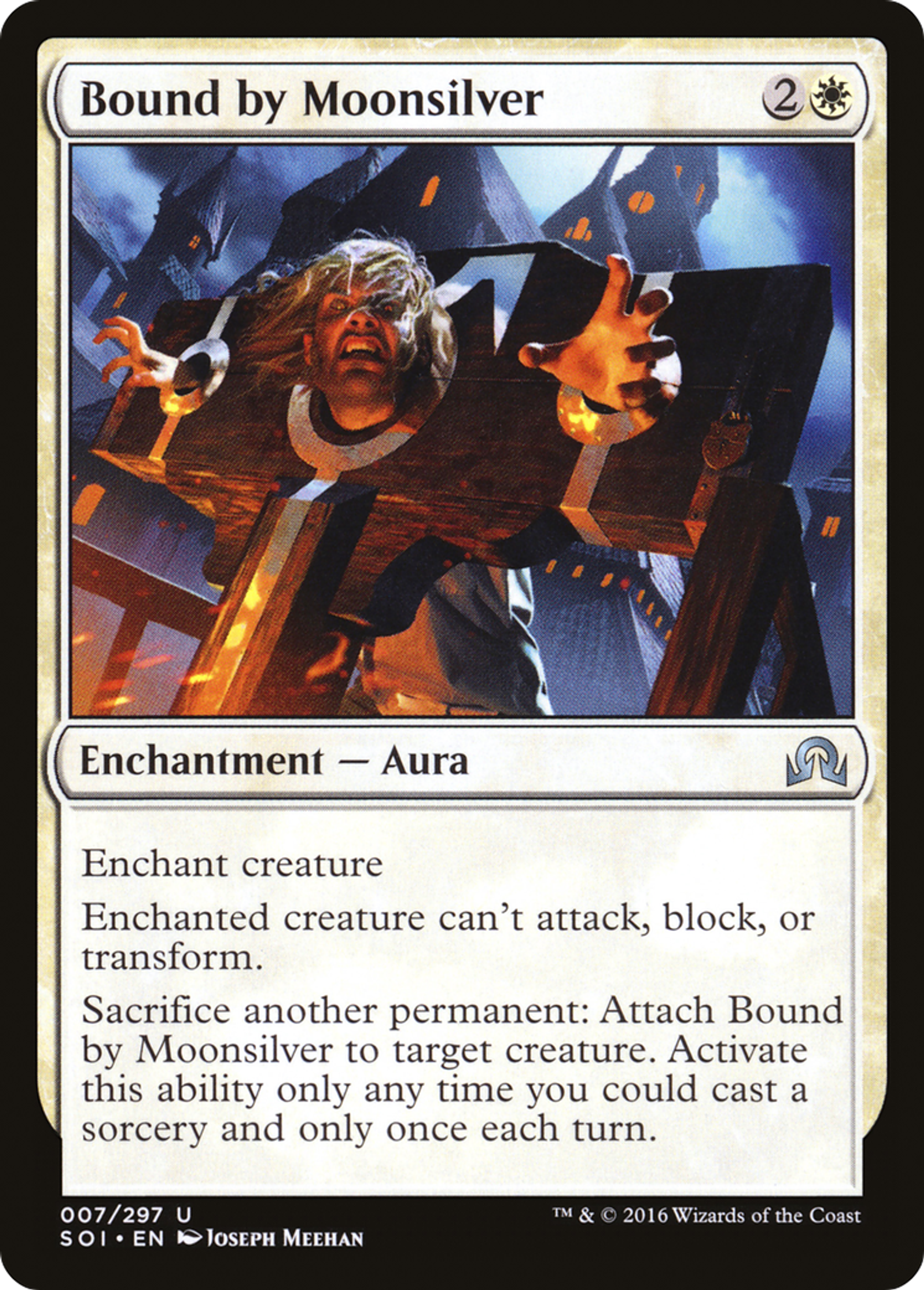 Bound by Moonsilver — Shadows over Innistrad — Magic: The Gathering