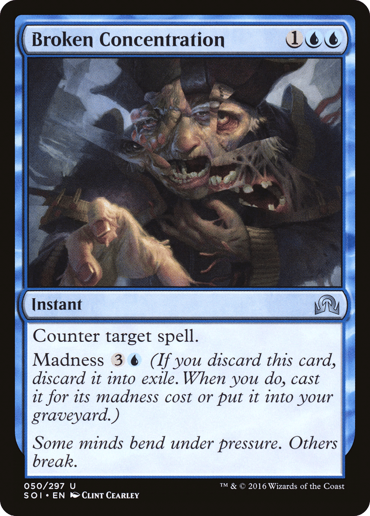 Broken Concentration — Shadows over Innistrad — Magic: The Gathering