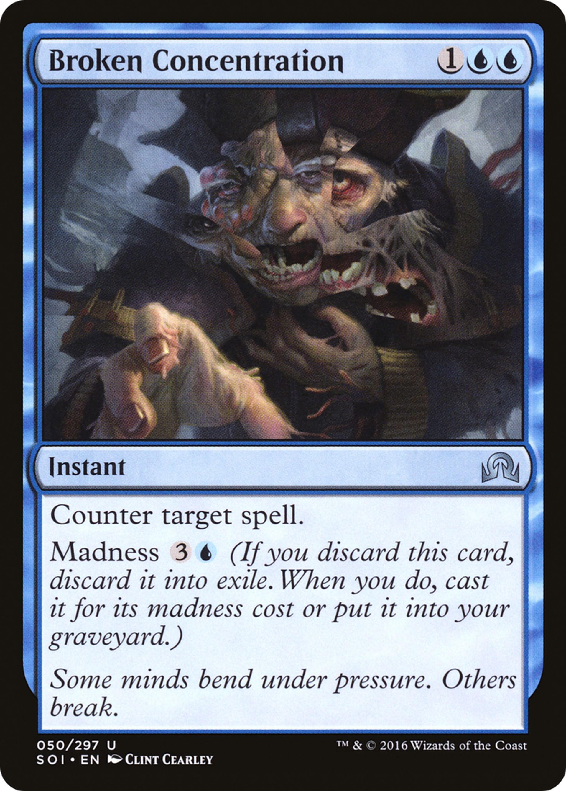 Broken Concentration — Shadows over Innistrad — Magic: The Gathering