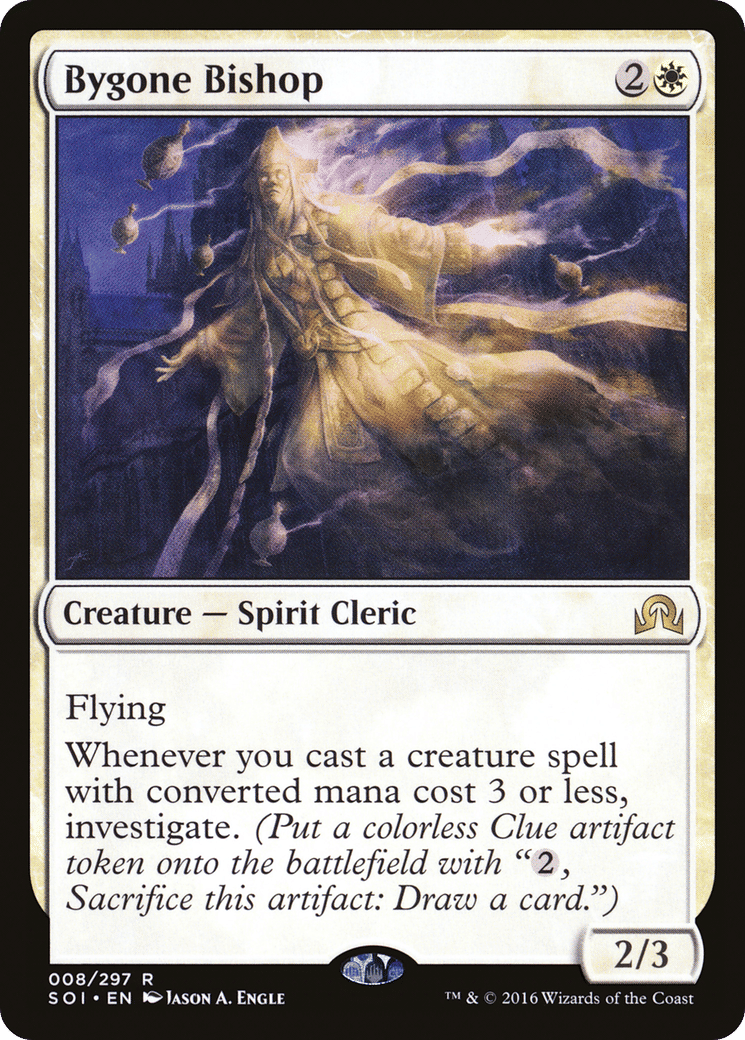 Bygone Bishop — Shadows over Innistrad — Magic: The Gathering