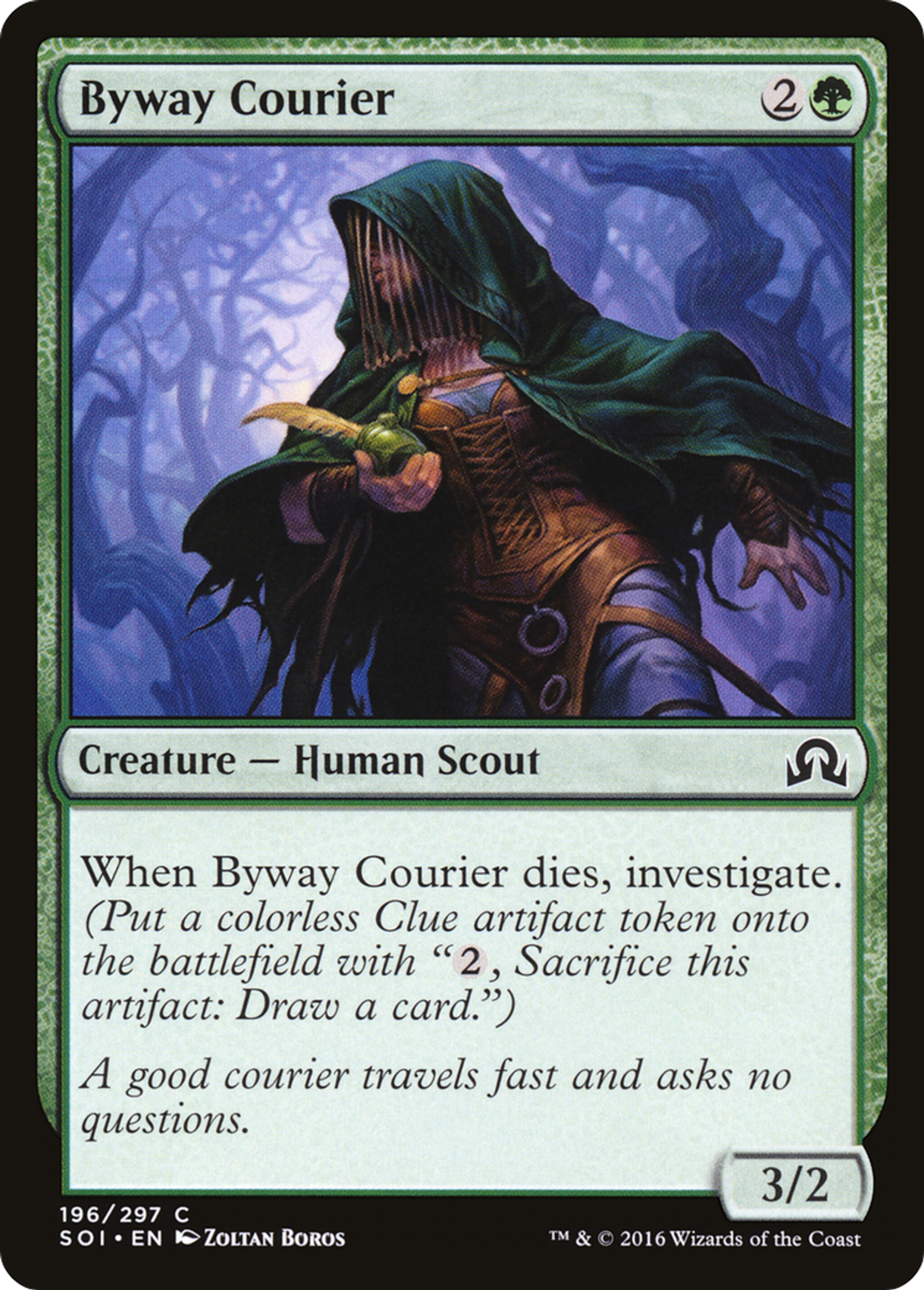 Byway Courier — Shadows over Innistrad — Magic: The Gathering