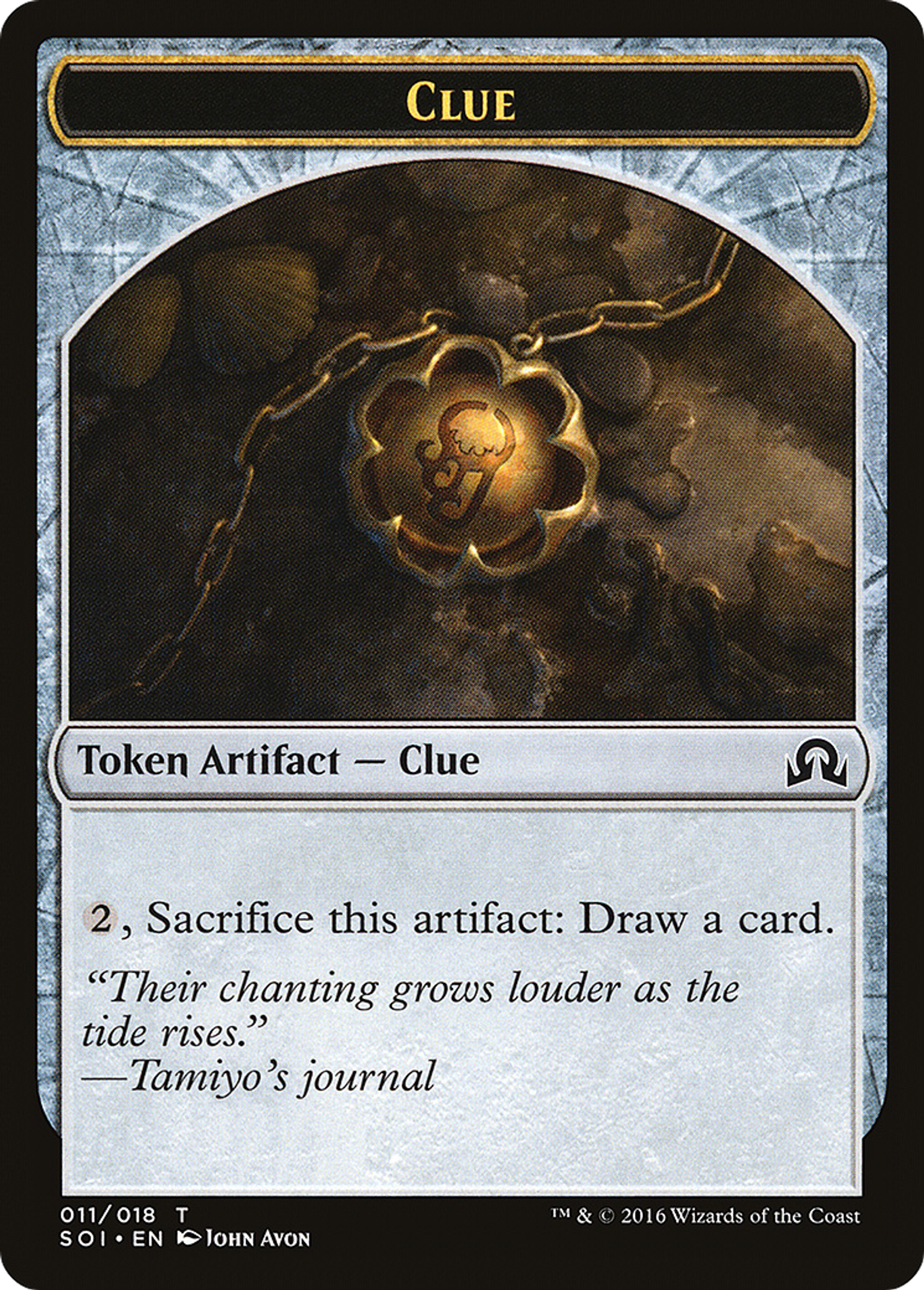 Clue — Shadows over Innistrad — Magic: The Gathering