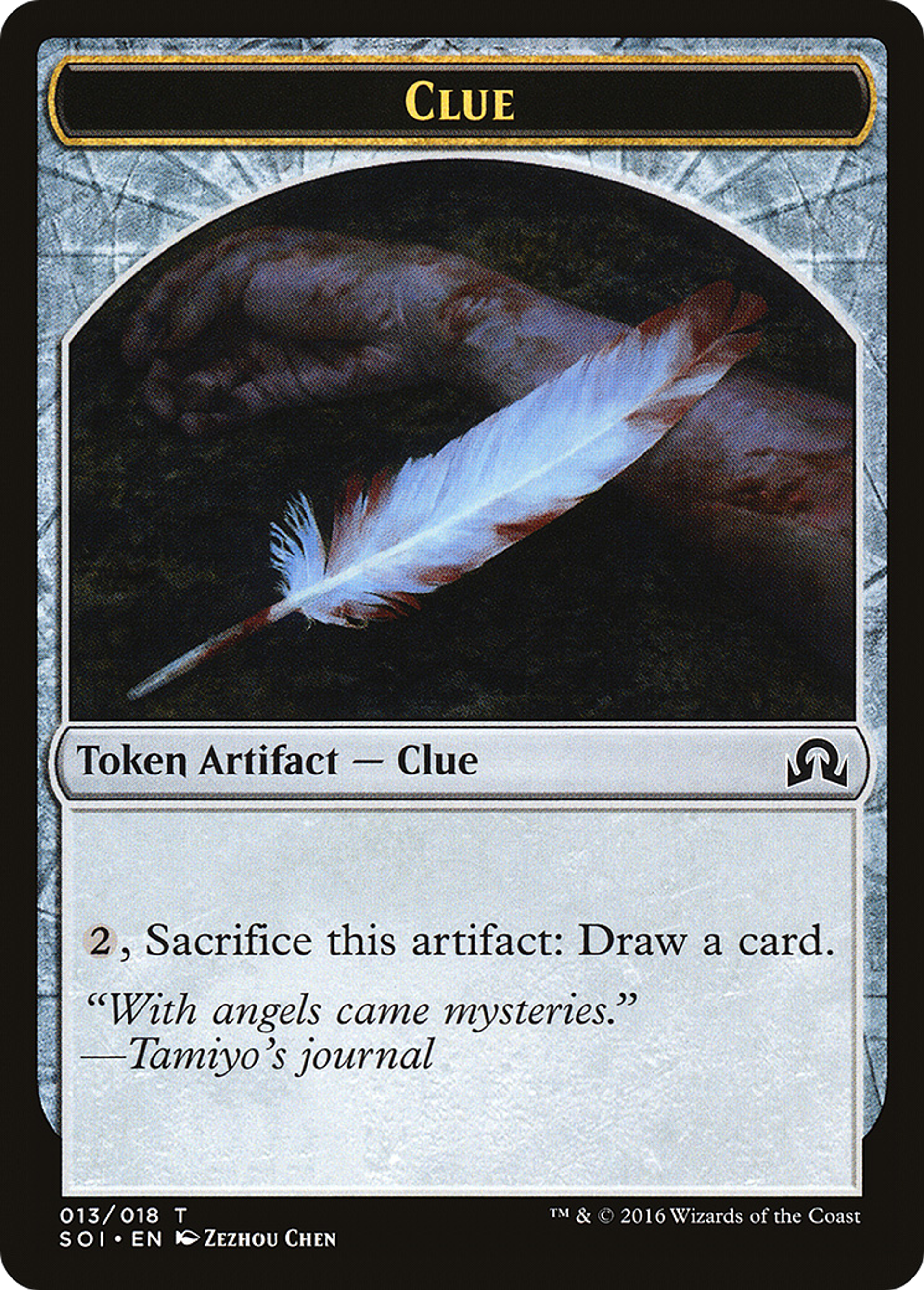 Clue — Shadows over Innistrad — Magic: The Gathering