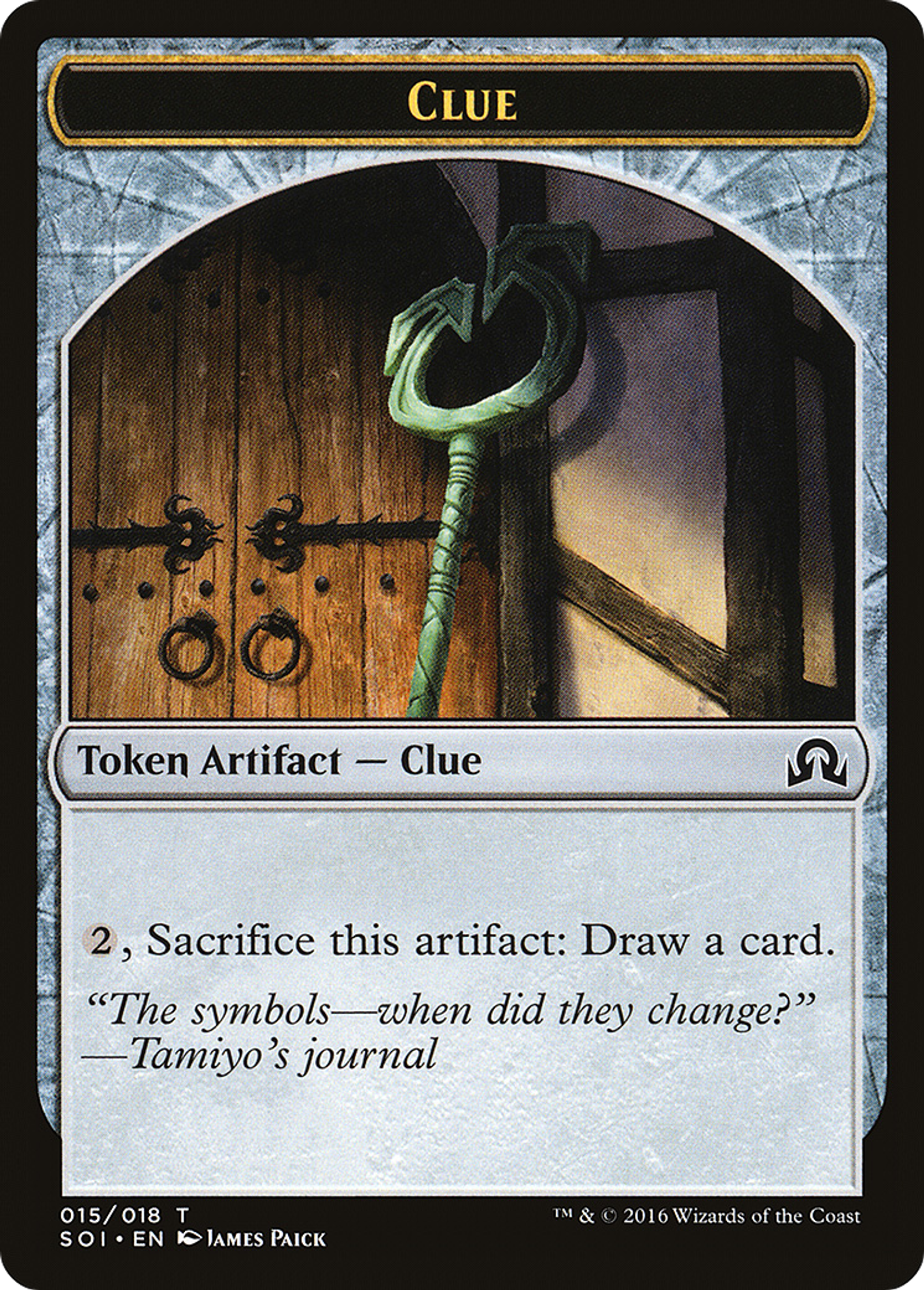 Clue — Shadows over Innistrad — Magic: The Gathering