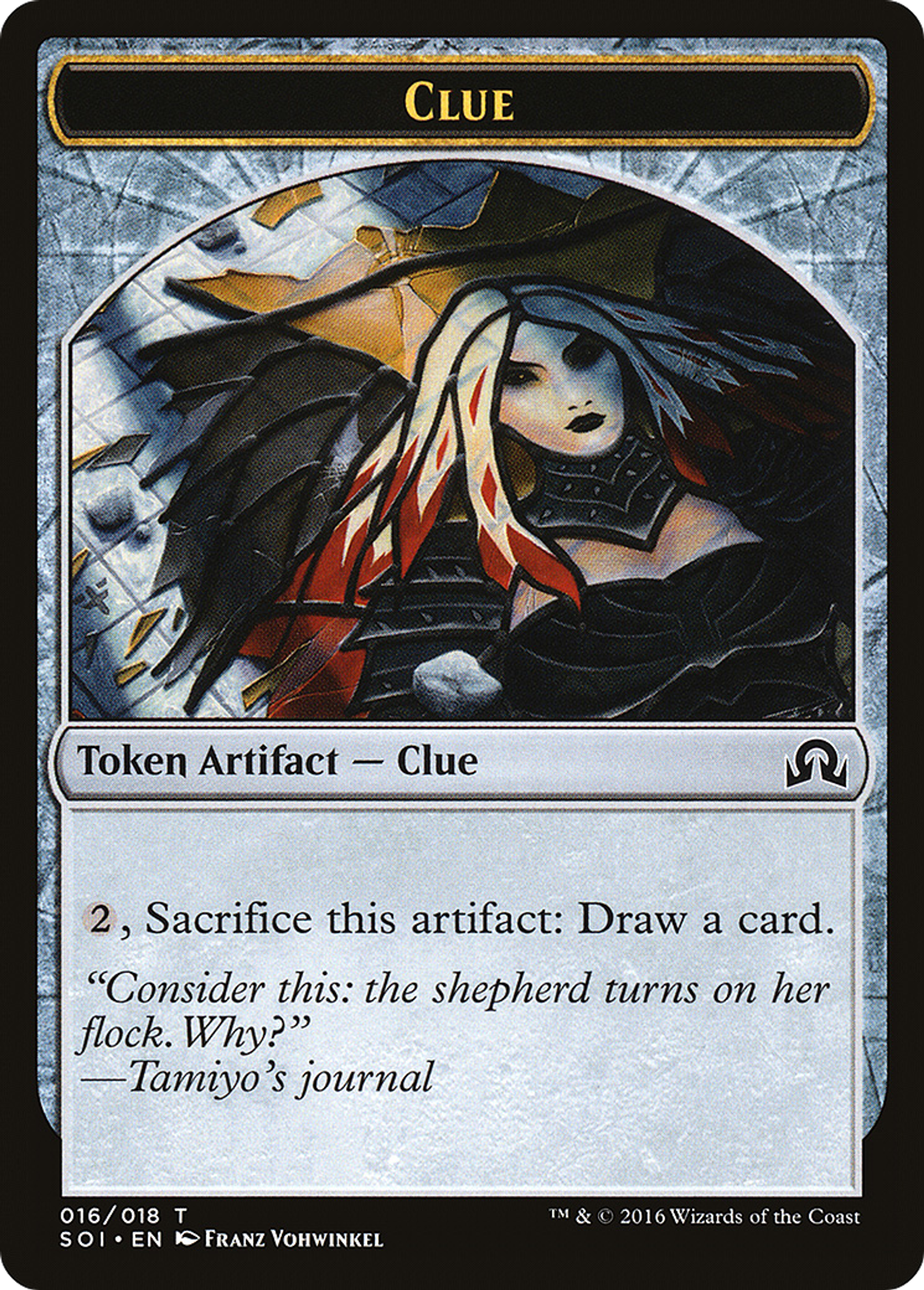 Clue — Shadows over Innistrad — Magic: The Gathering