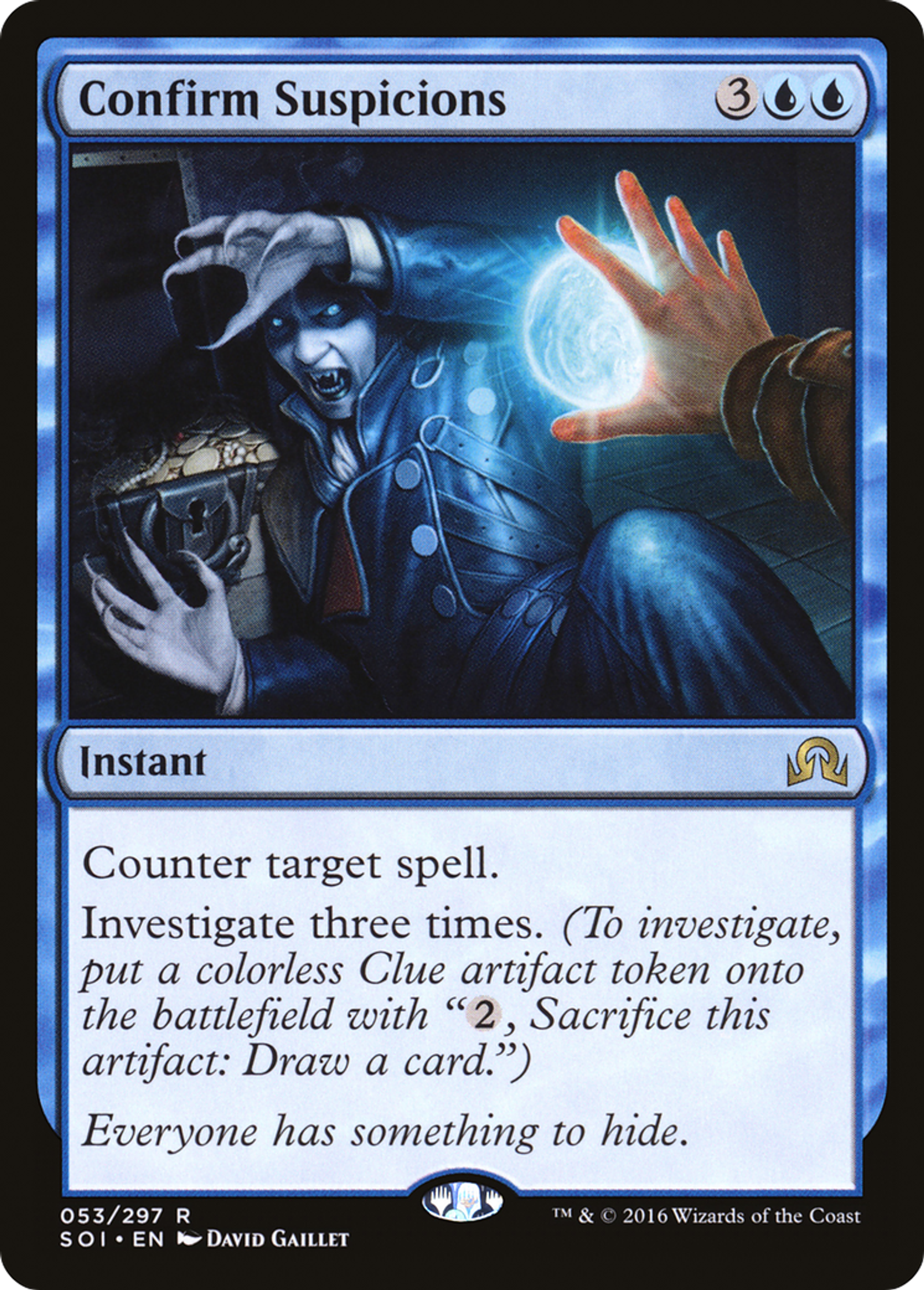 Confirm Suspicions — Shadows over Innistrad — Magic: The Gathering