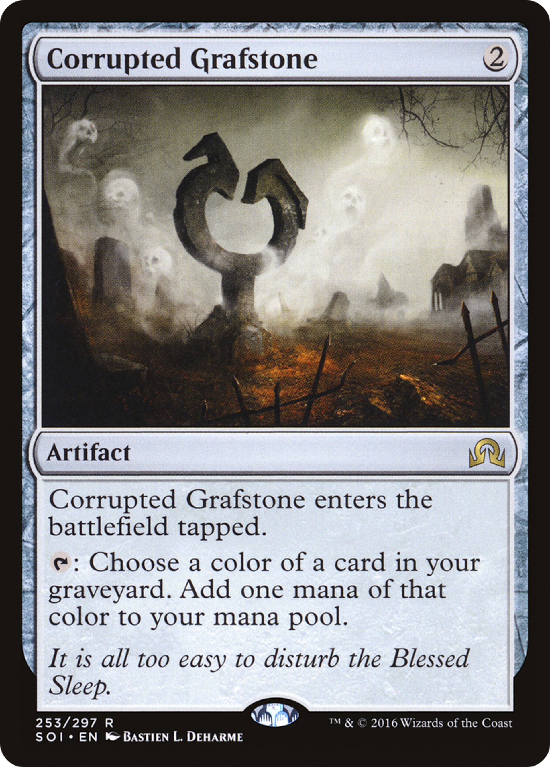 Corrupted Grafstone — Shadows over Innistrad — Magic: The Gathering