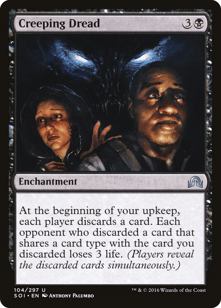 Creeping Dread — Shadows over Innistrad — Magic: The Gathering