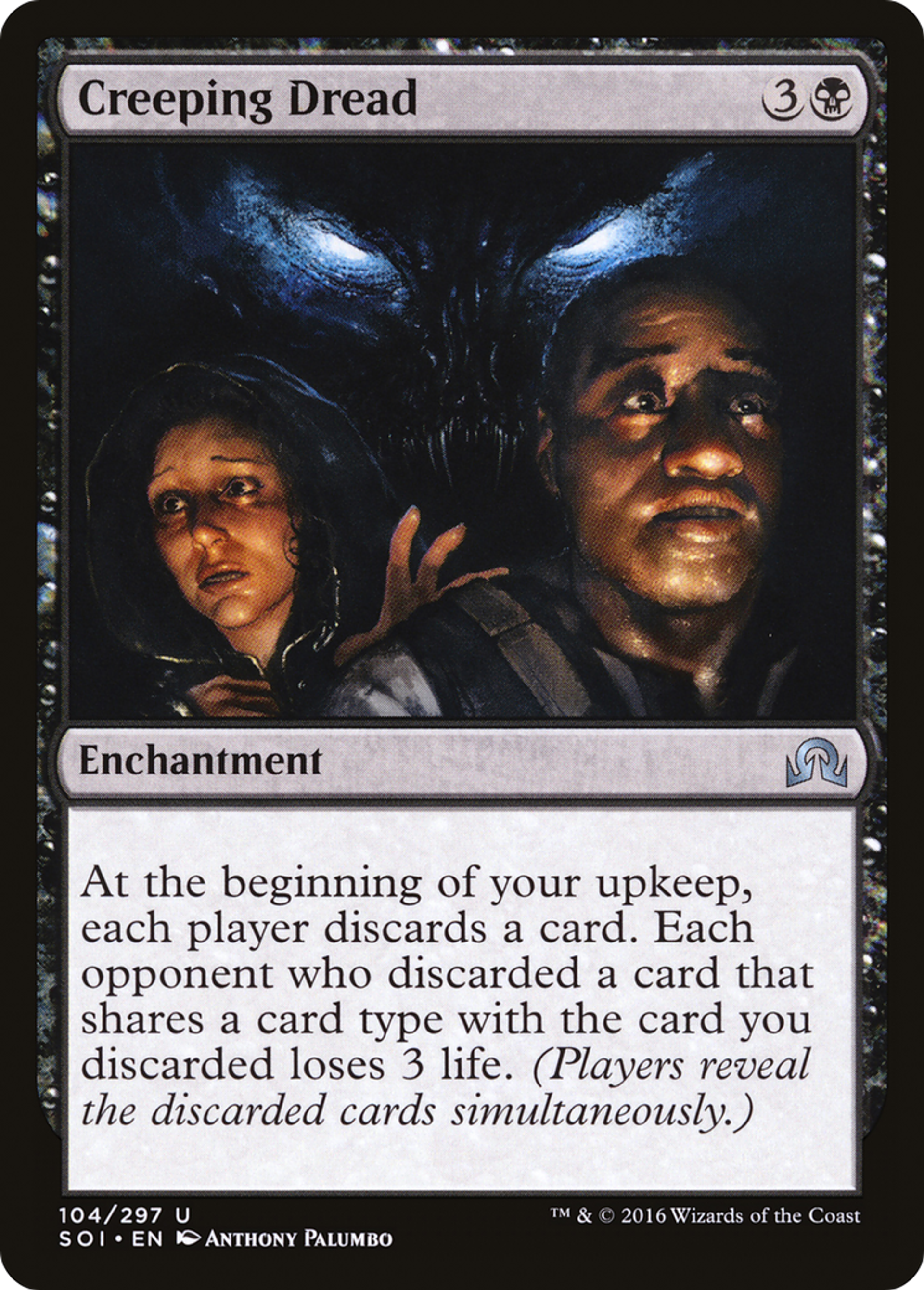 Creeping Dread — Shadows over Innistrad — Magic: The Gathering