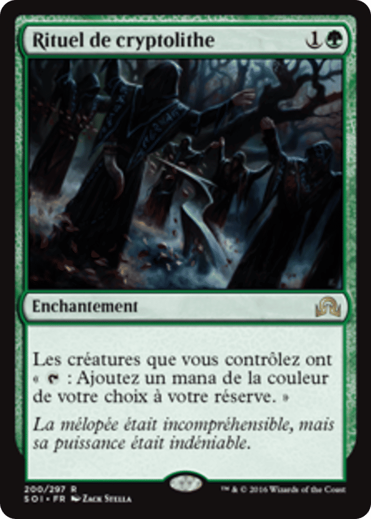 Rituel de cryptolithe — Shadows over Innistrad — Magic: The Gathering
