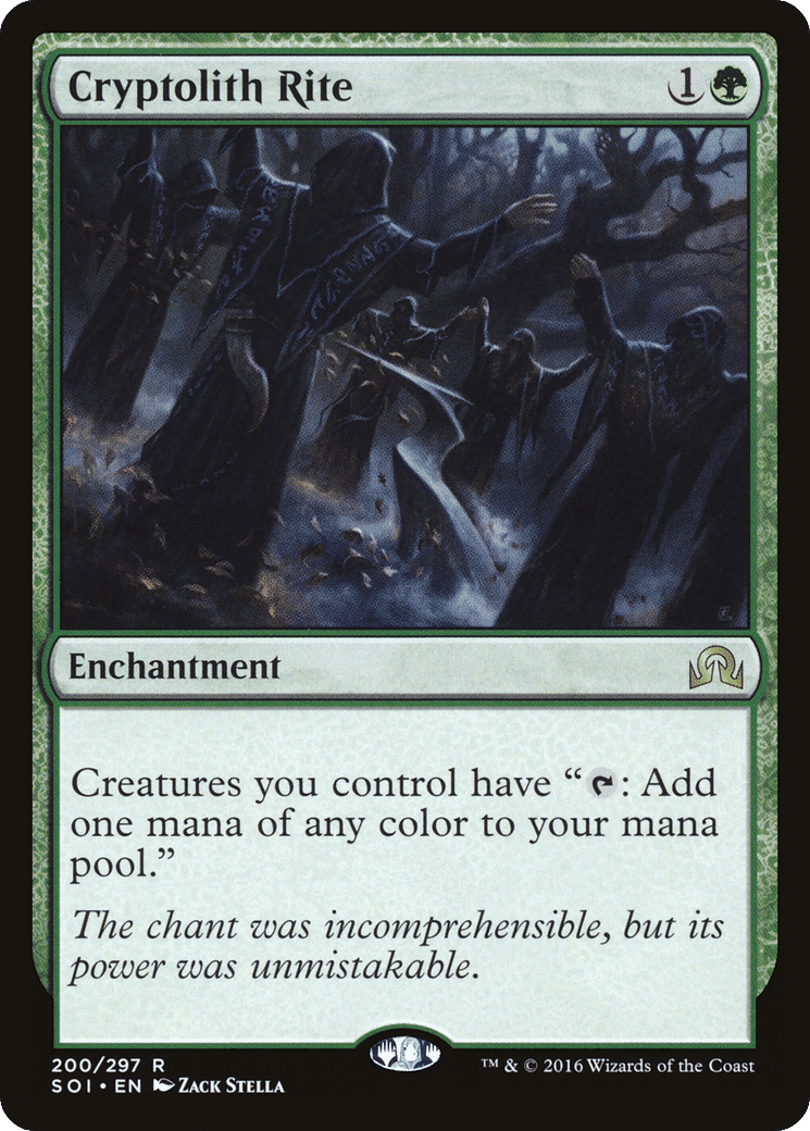 Cryptolith Rite — Shadows over Innistrad — Magic: The Gathering