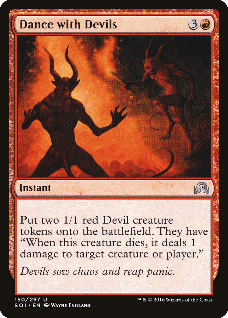 Dance with Devils — Shadows over Innistrad — Magic: The Gathering