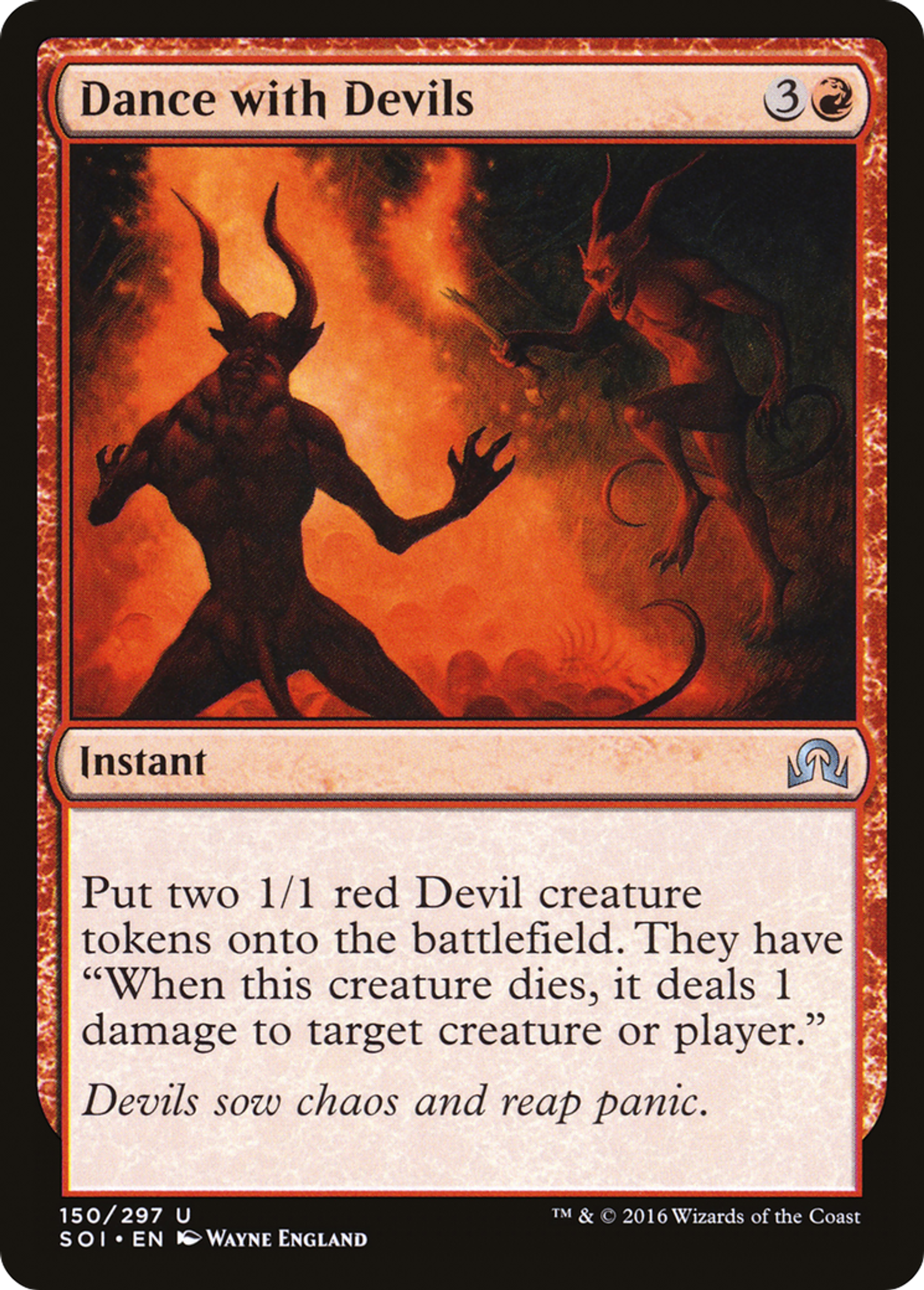 Dance with Devils — Shadows over Innistrad — Magic: The Gathering