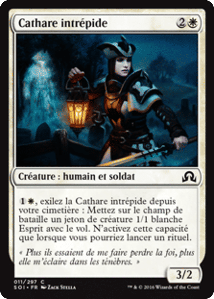 Cathare intrépide — Shadows over Innistrad — Magic: The Gathering