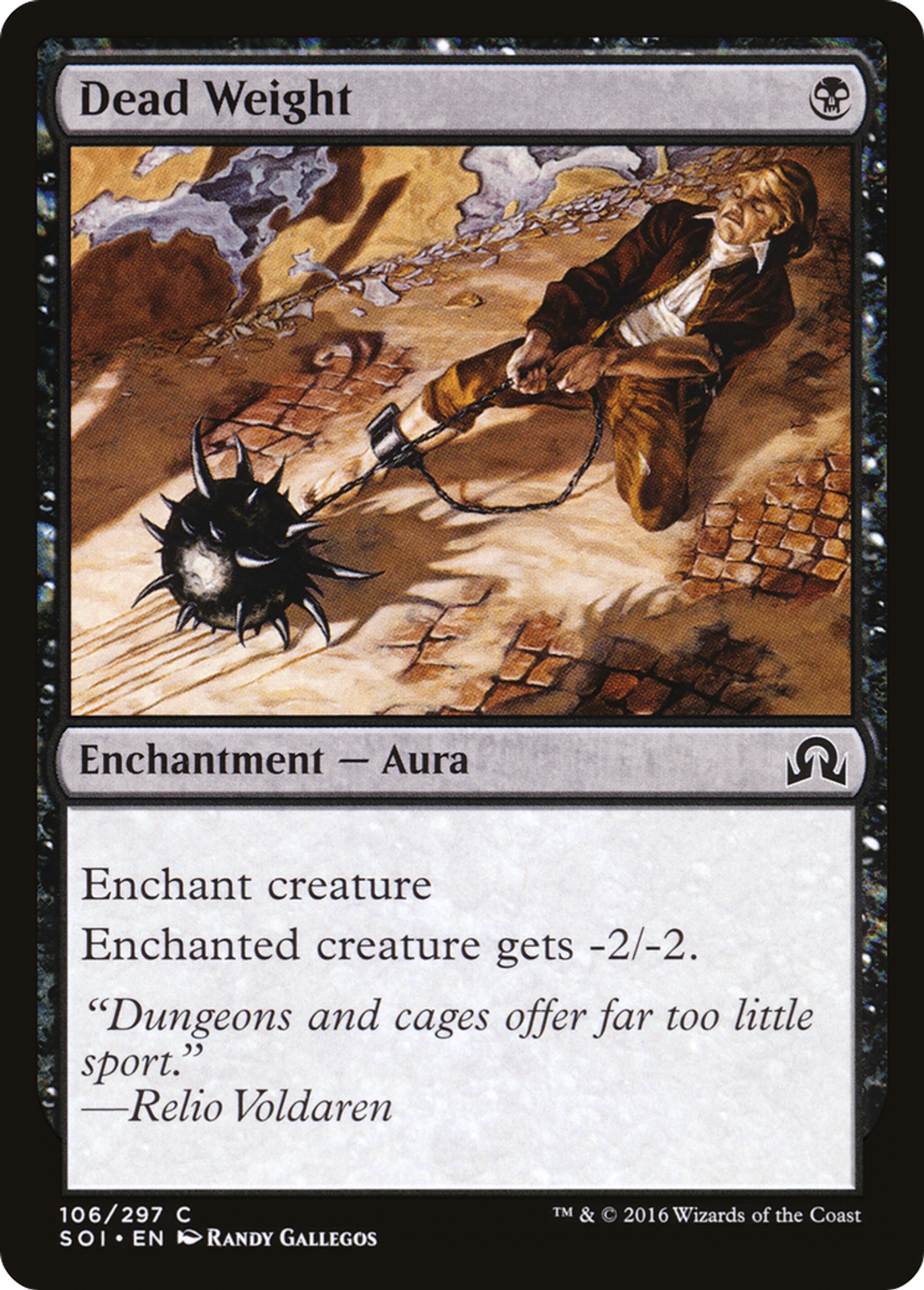 Dead Weight — Shadows over Innistrad — Magic: The Gathering