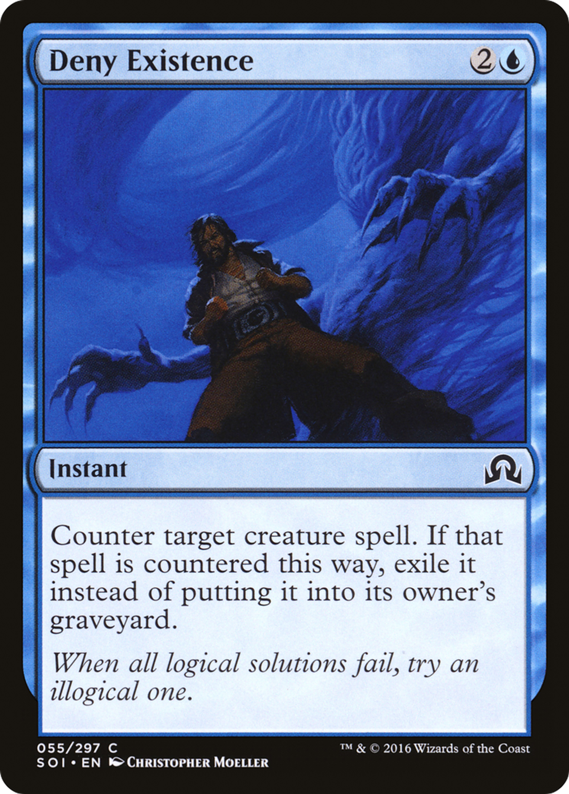 Déni d'existence — Shadows over Innistrad — Magic: The Gathering