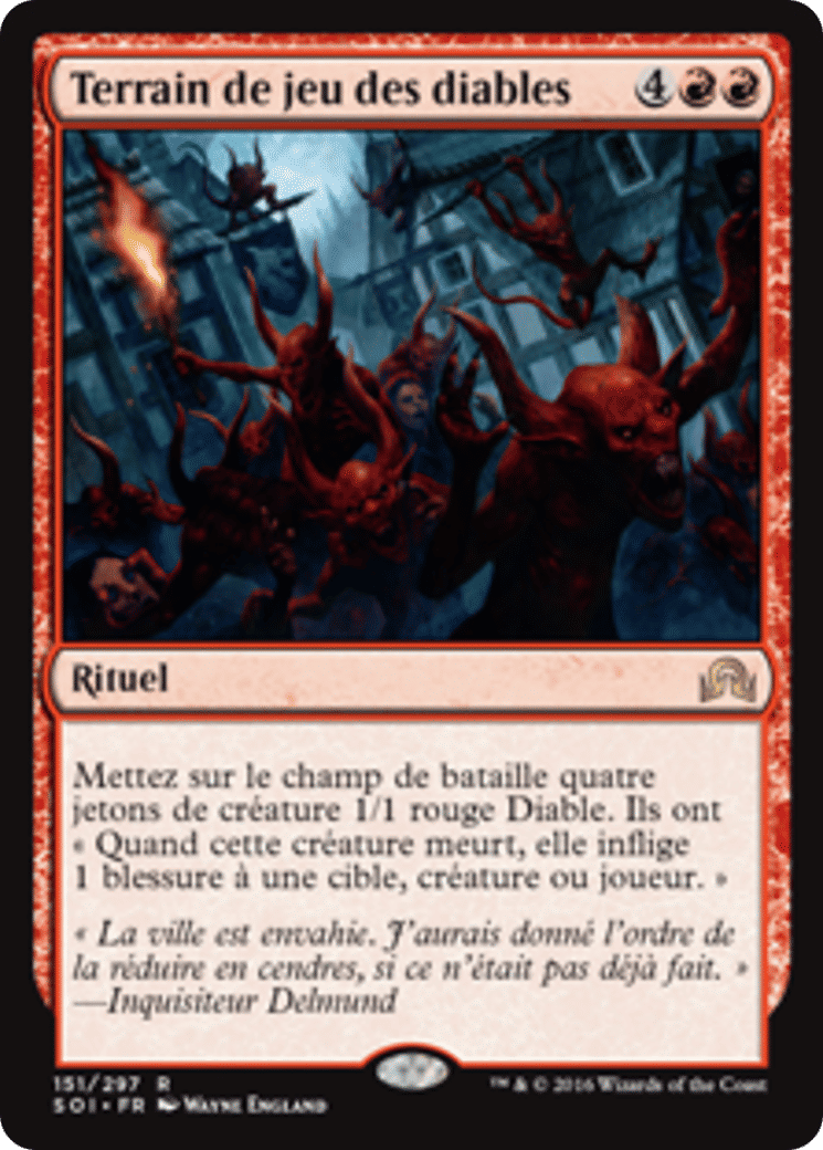 Terrain de jeu des diables — Shadows over Innistrad — Magic: The Gathering