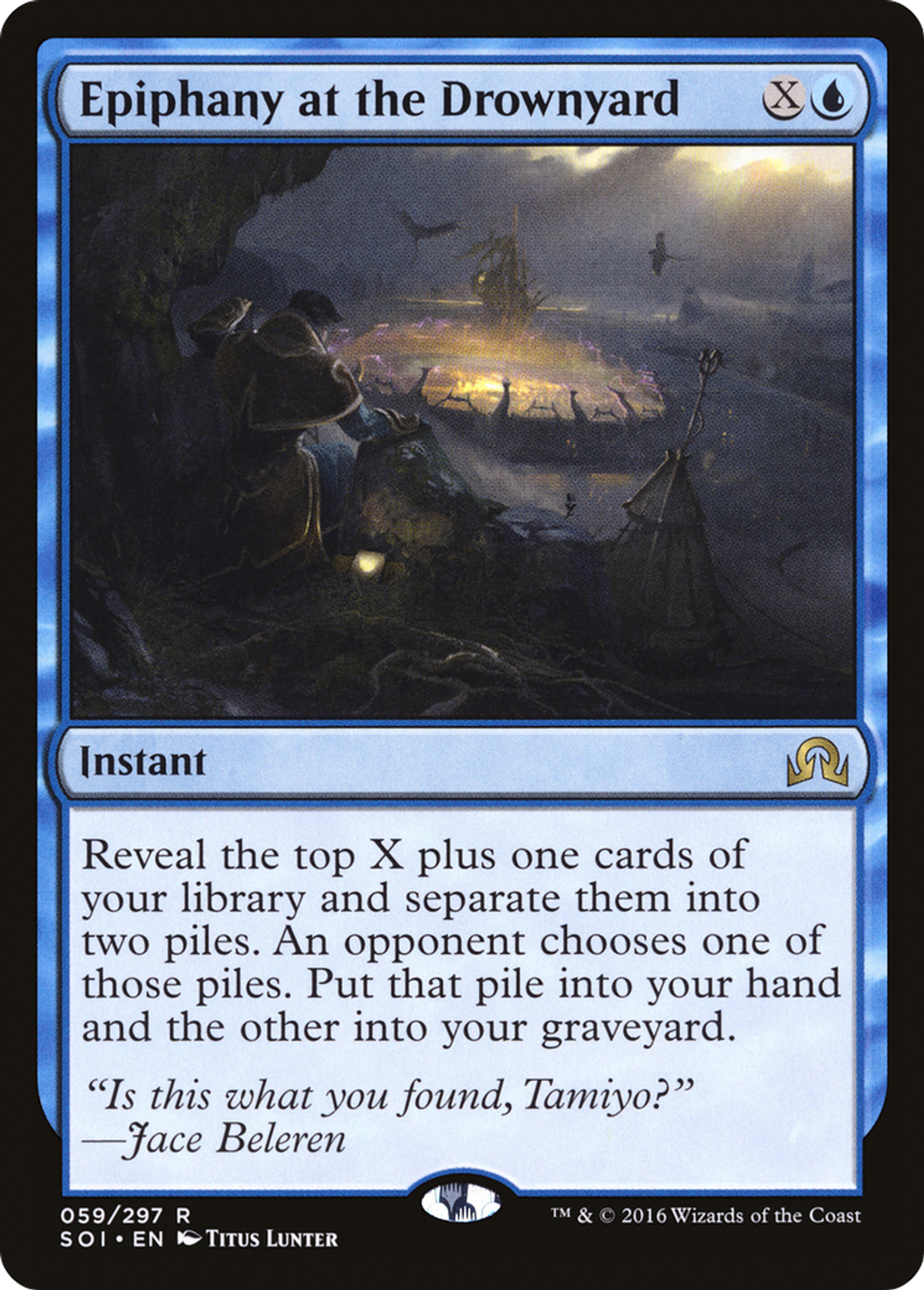 Révélation au cimetière marin — Shadows over Innistrad — Magic: The Gathering
