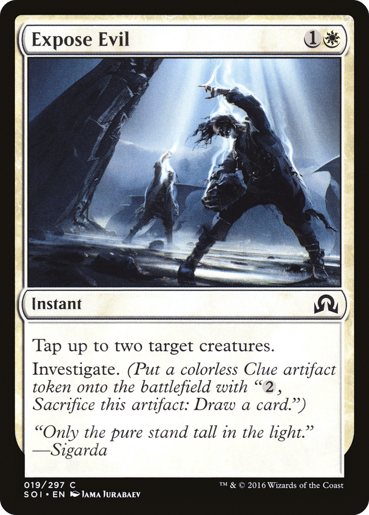 Expose Evil — Shadows over Innistrad — Magic: The Gathering