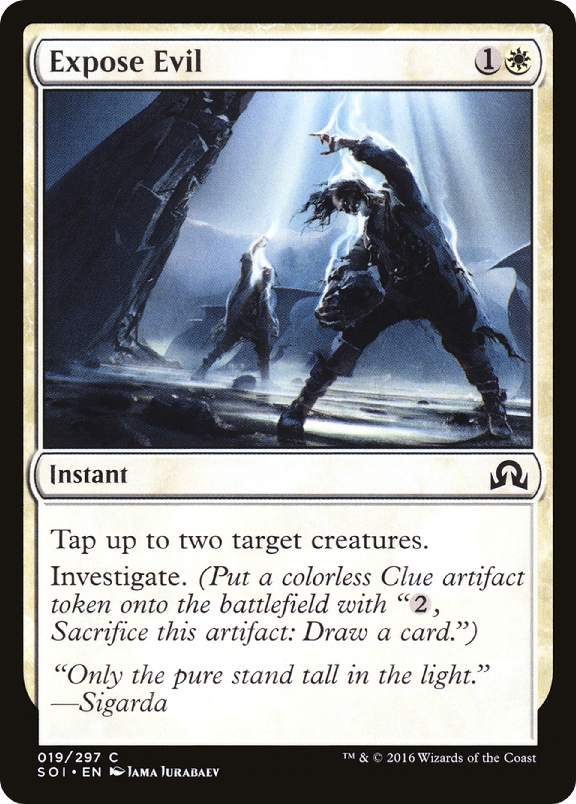 Expose Evil — Shadows over Innistrad — Magic: The Gathering