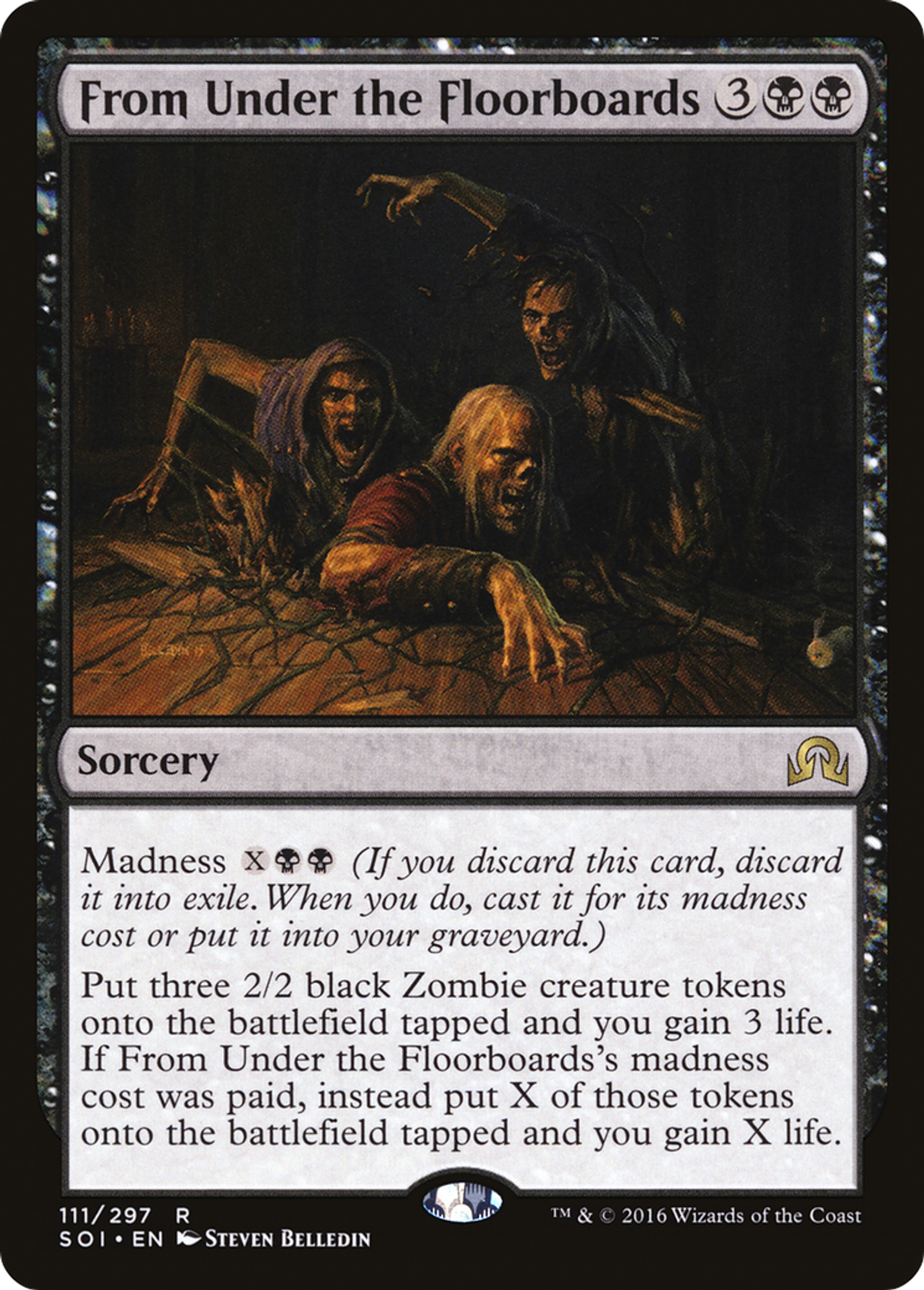 Sous le plancher — Shadows over Innistrad — Magic: The Gathering