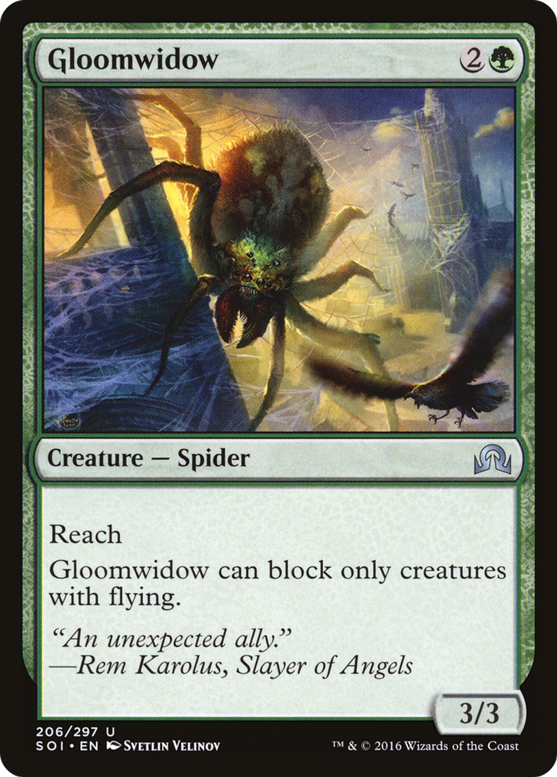Gloomwidow — Shadows over Innistrad — Magic: The Gathering