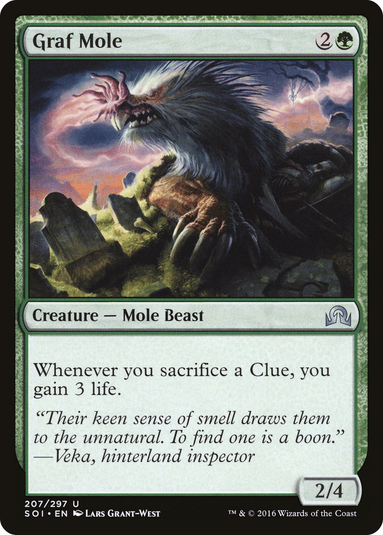 Graf Mole — Shadows over Innistrad — Magic: The Gathering