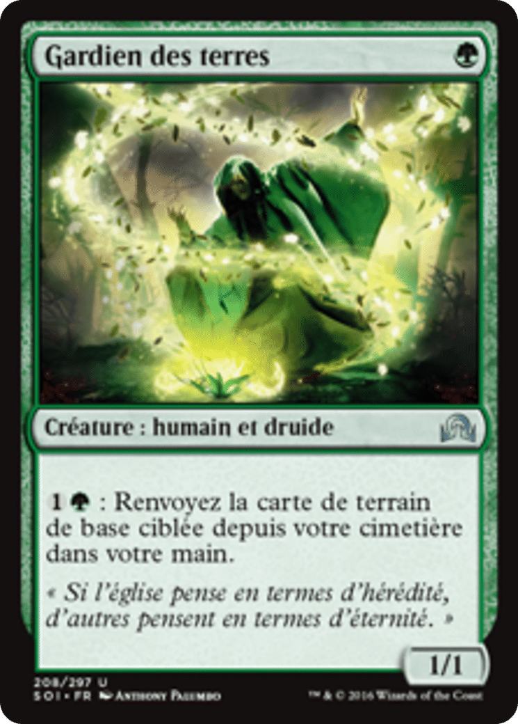 Gardien des terres — Shadows over Innistrad — Magic: The Gathering
