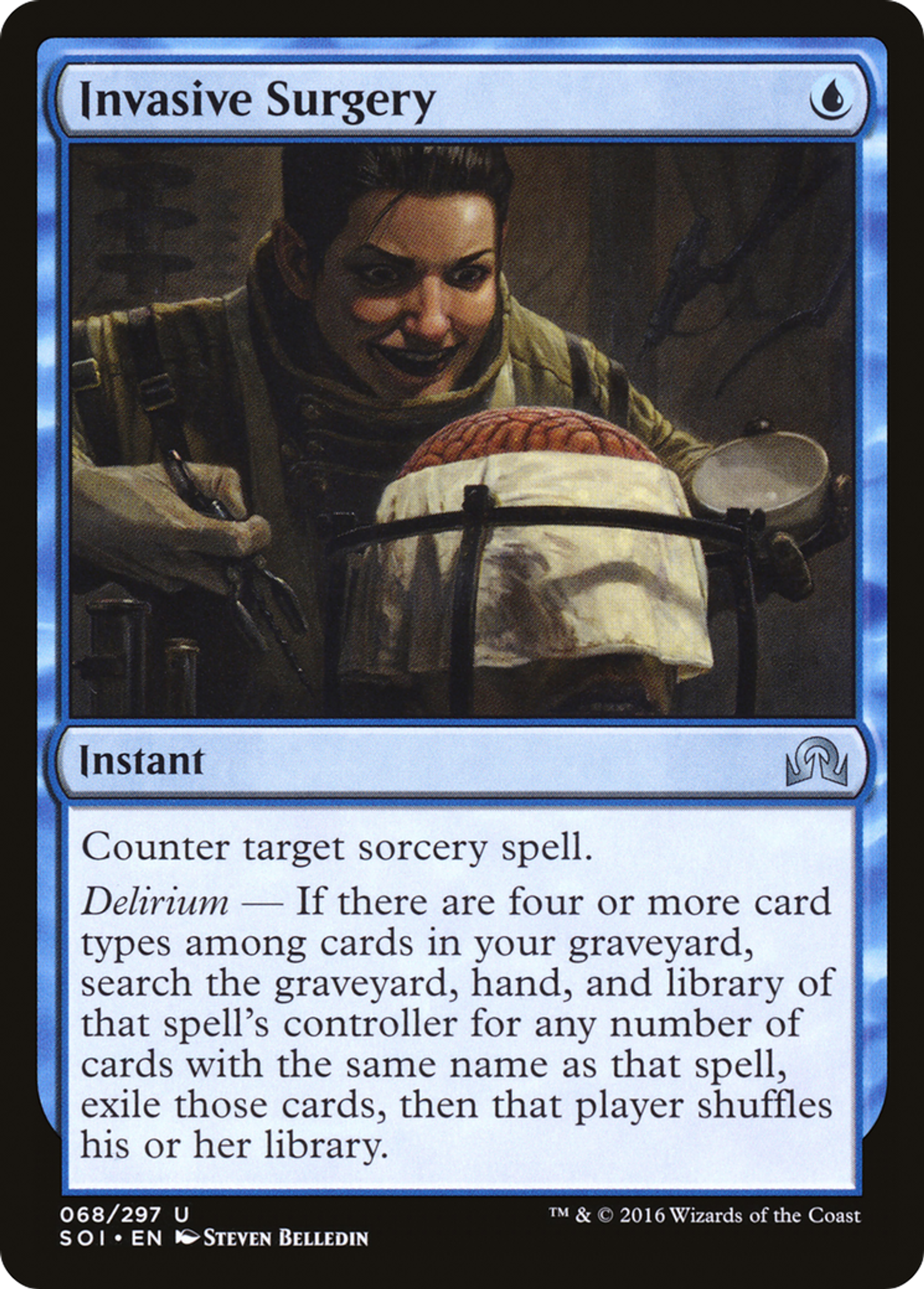 Chirurgie invasive — Shadows over Innistrad — Magic: The Gathering