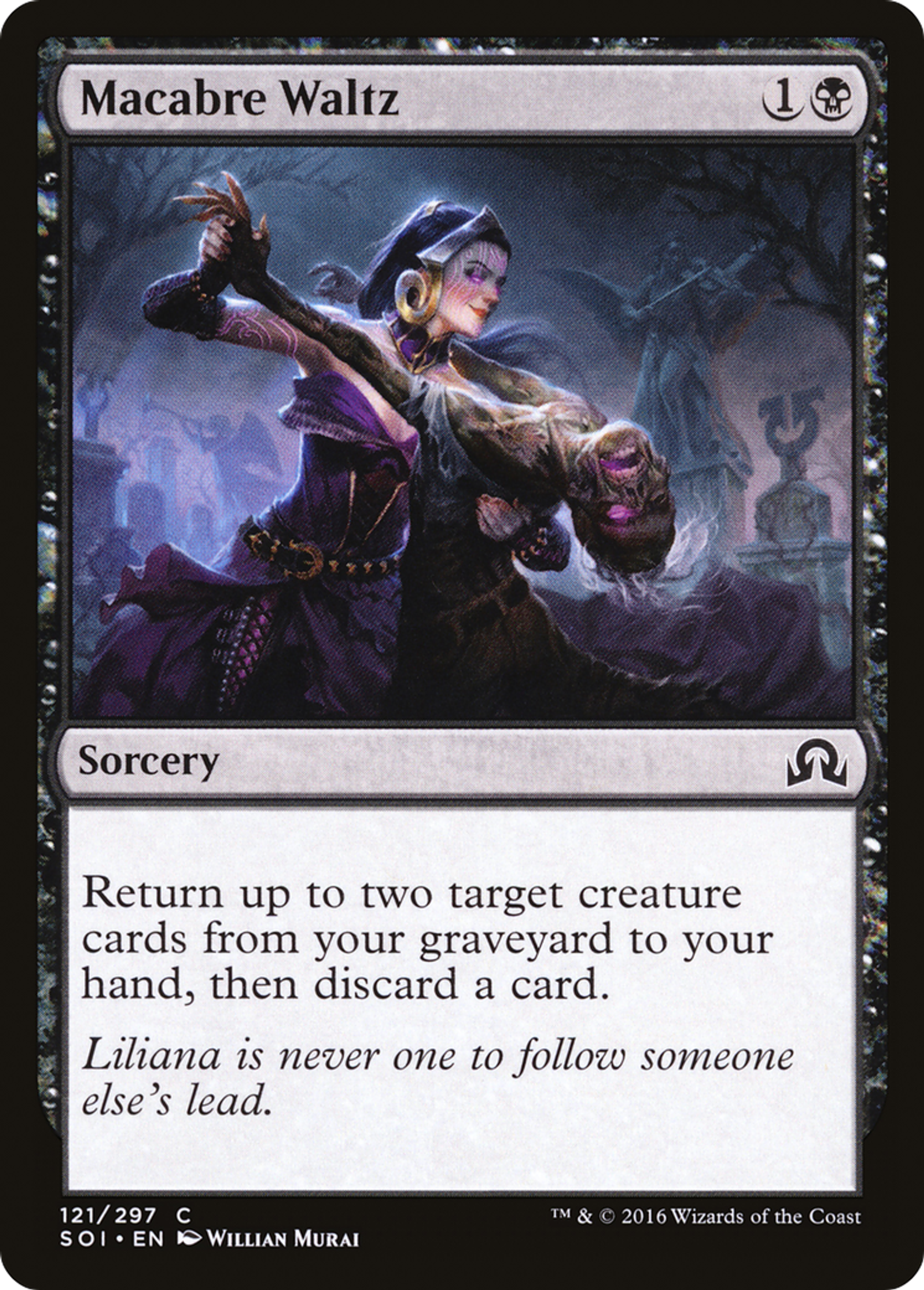 Macabre Waltz — Shadows over Innistrad — Magic: The Gathering