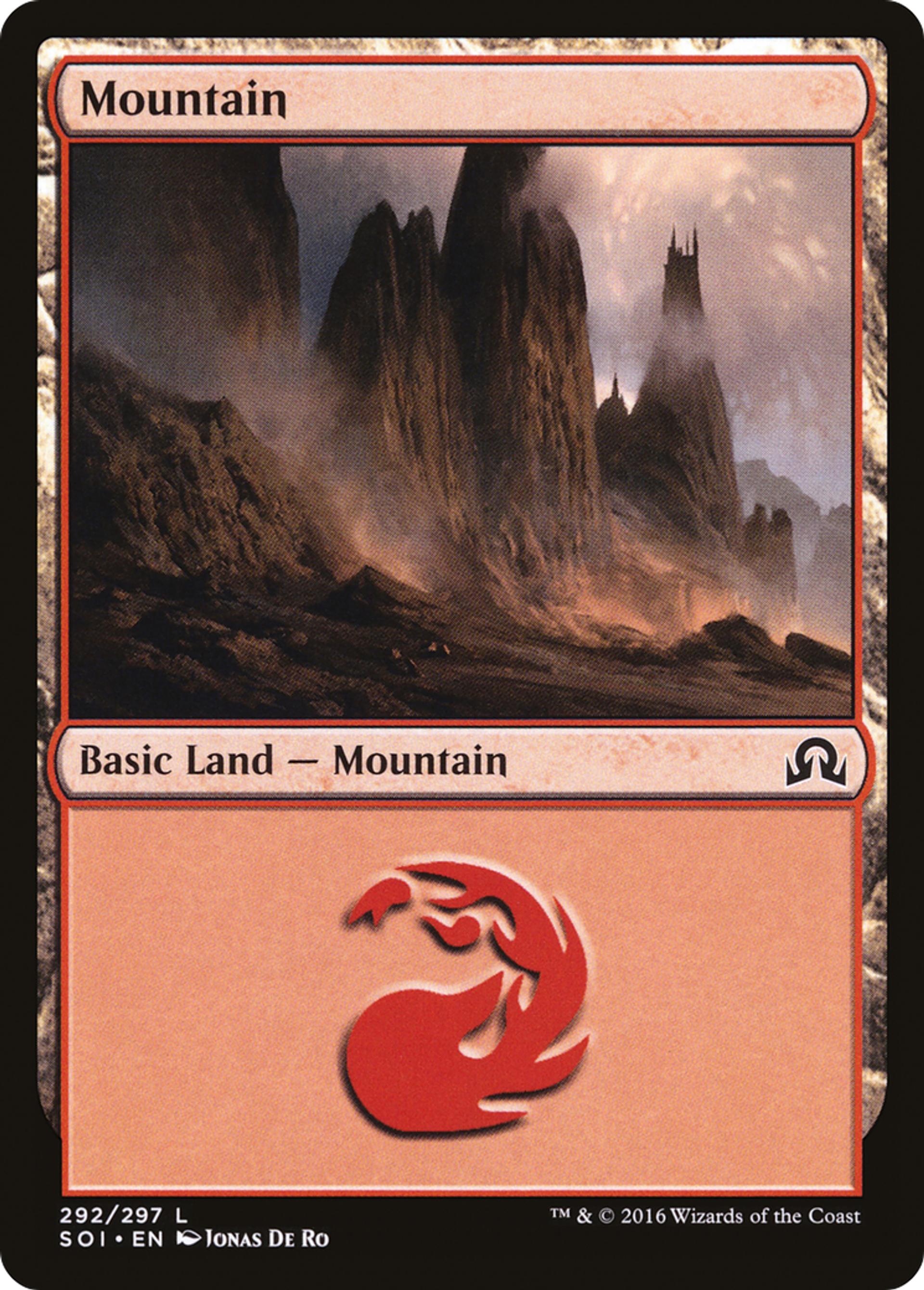 Mountain — Shadows over Innistrad — Magic: The Gathering