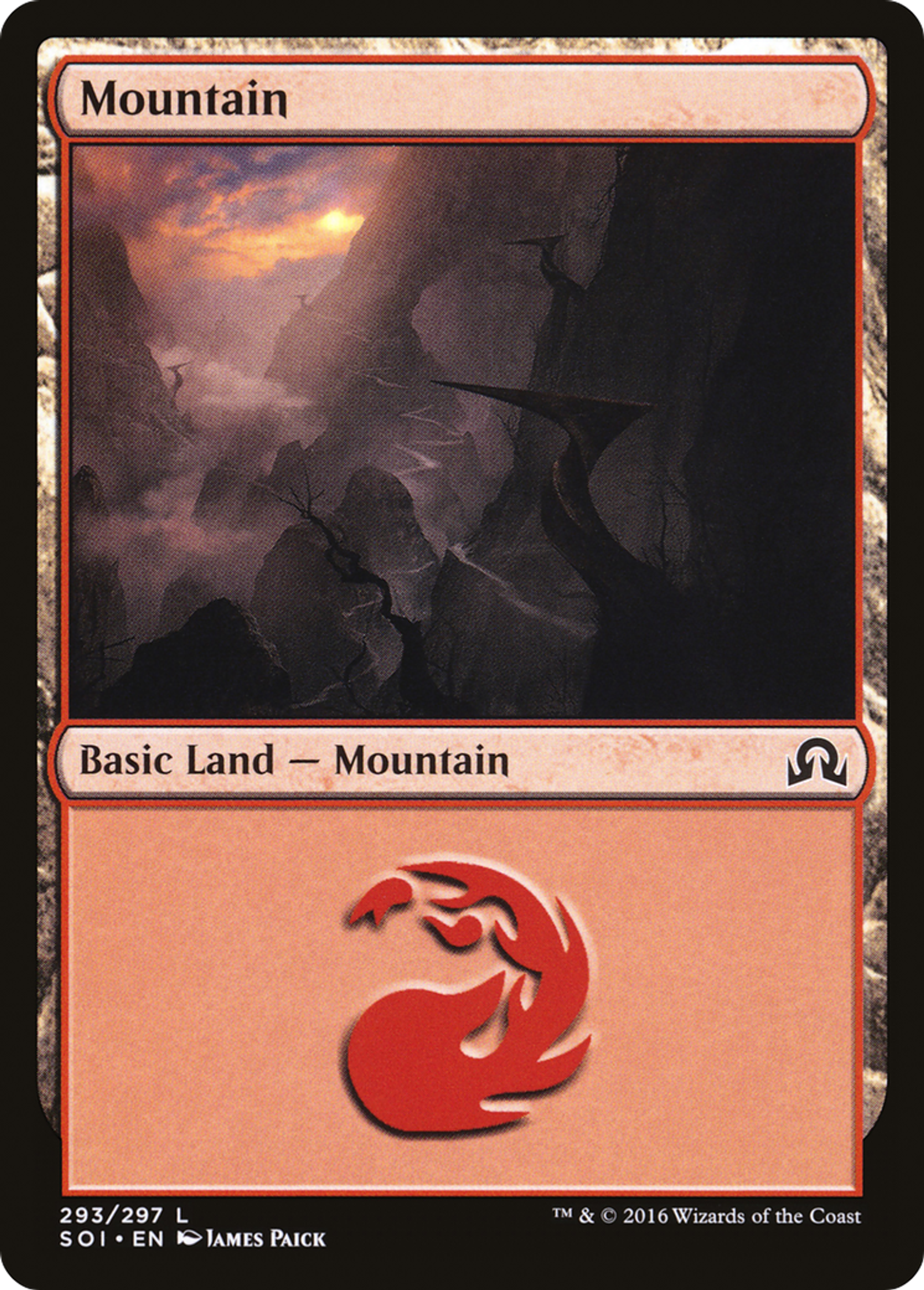 Mountain — Shadows over Innistrad — Magic: The Gathering