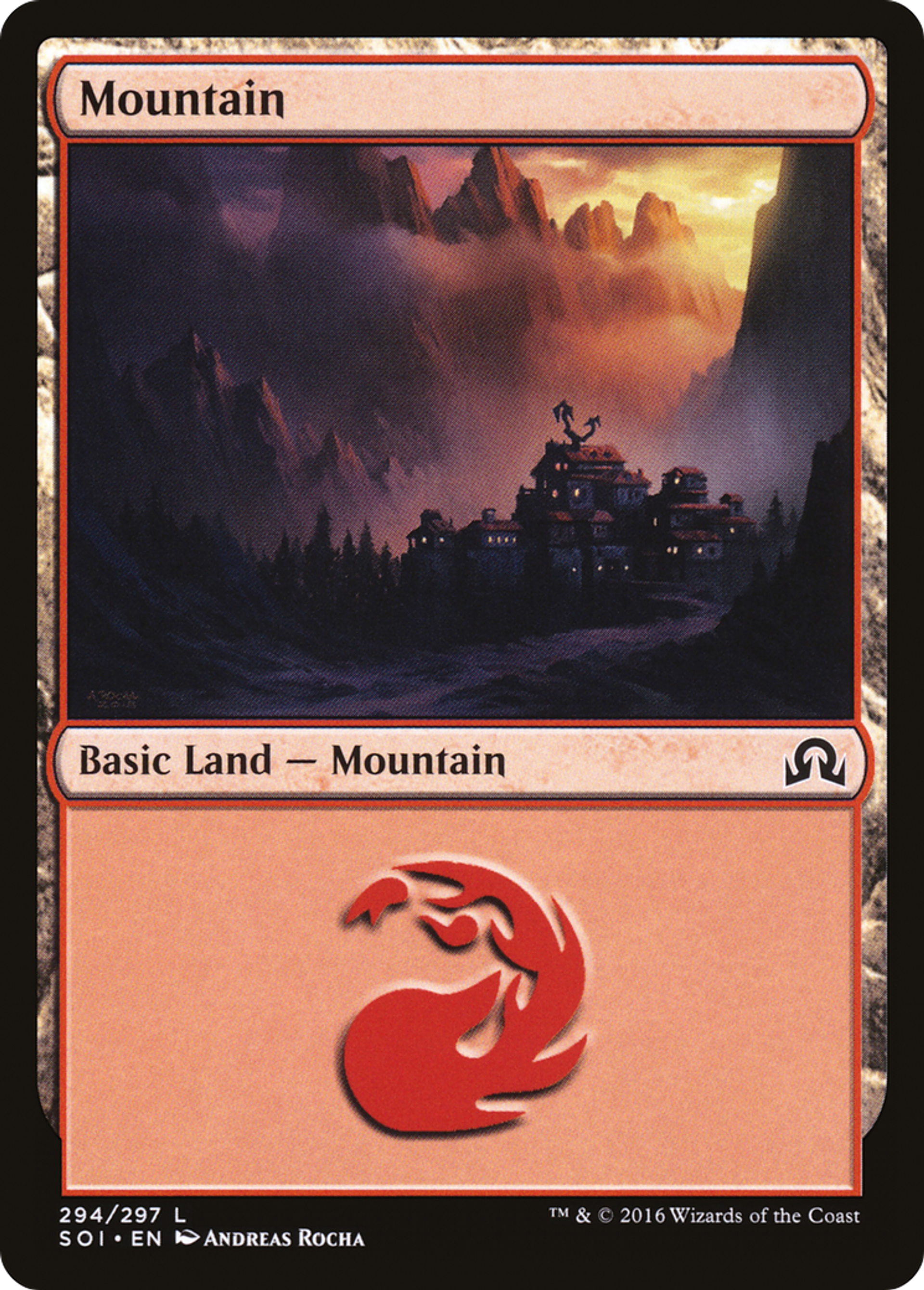 Mountain — Shadows over Innistrad — Magic: The Gathering