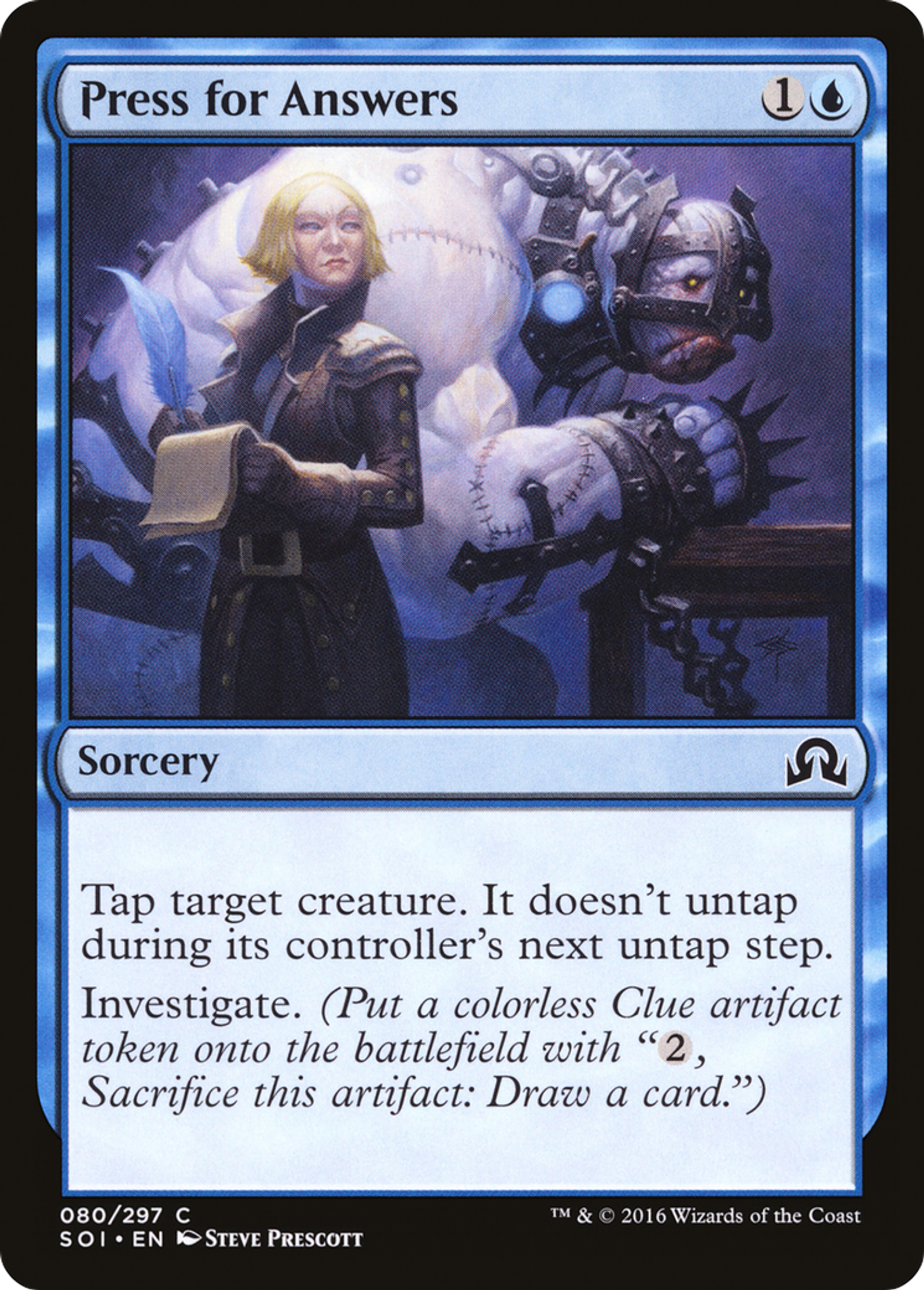 Exhortation inquisitoire — Shadows over Innistrad — Magic: The Gathering