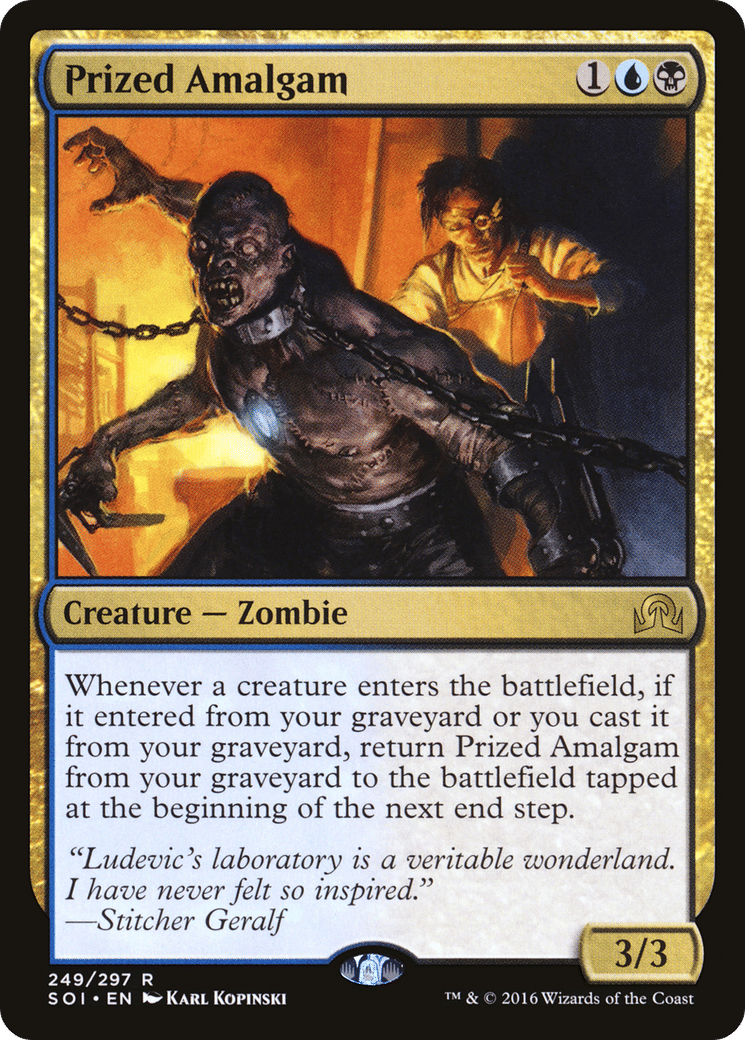 Prized Amalgam — Shadows over Innistrad — Magic: The Gathering